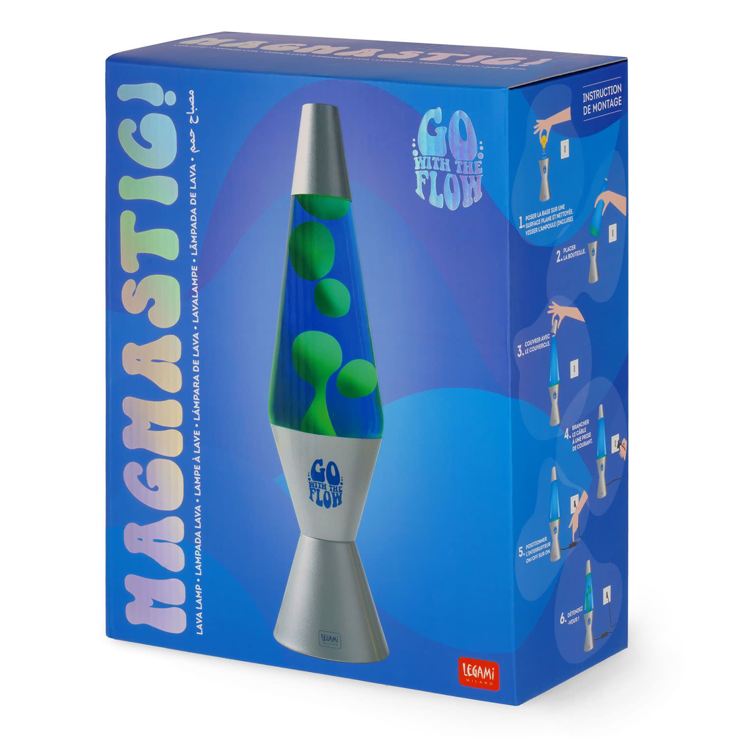 Κάνε κλικ για να δεις την εικόνα 5 του Legami Lava Lamp Silver