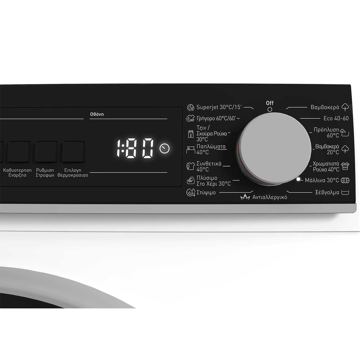 Εικόνα 2 του Sharp ES-NFB914AWNA-GR Πλυντήριο Ρούχων 9,00 kg