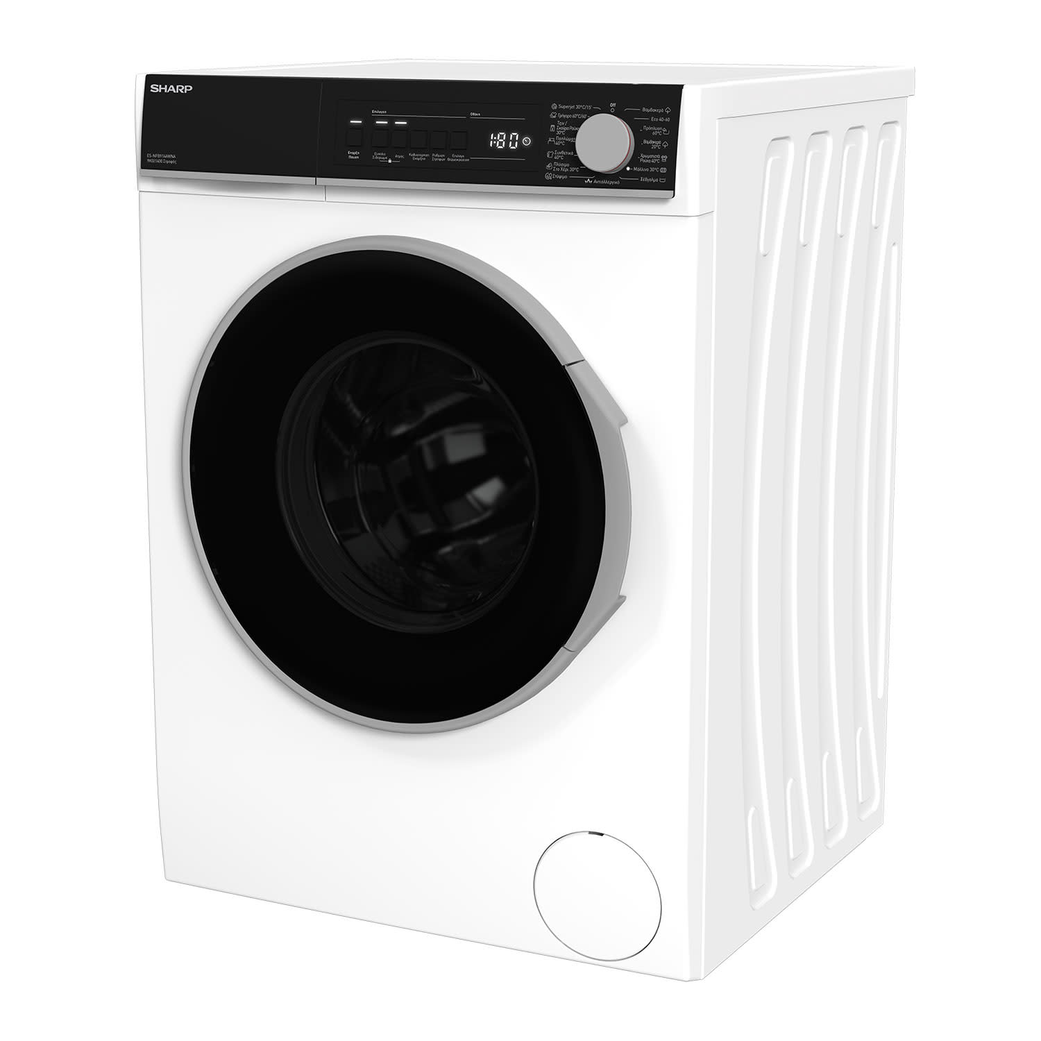 Εικόνα 9 του Sharp ES-NFB914AWNA-GR Πλυντήριο Ρούχων 9,00 kg