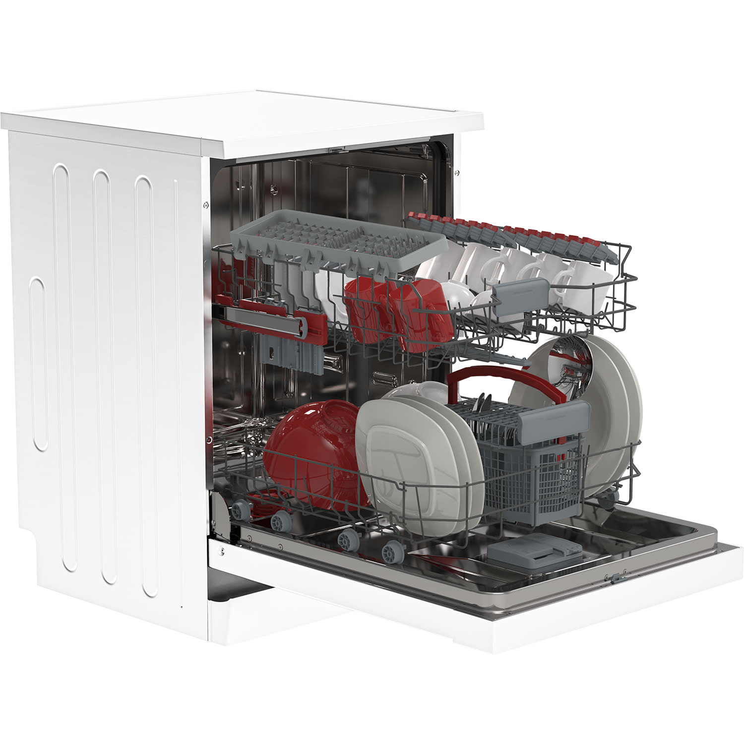 Εικόνα 5 του Sharp QW-NA23F47D4W-GR Πλυντήριο Πιάτων Ελεύθερο 59,80 cm