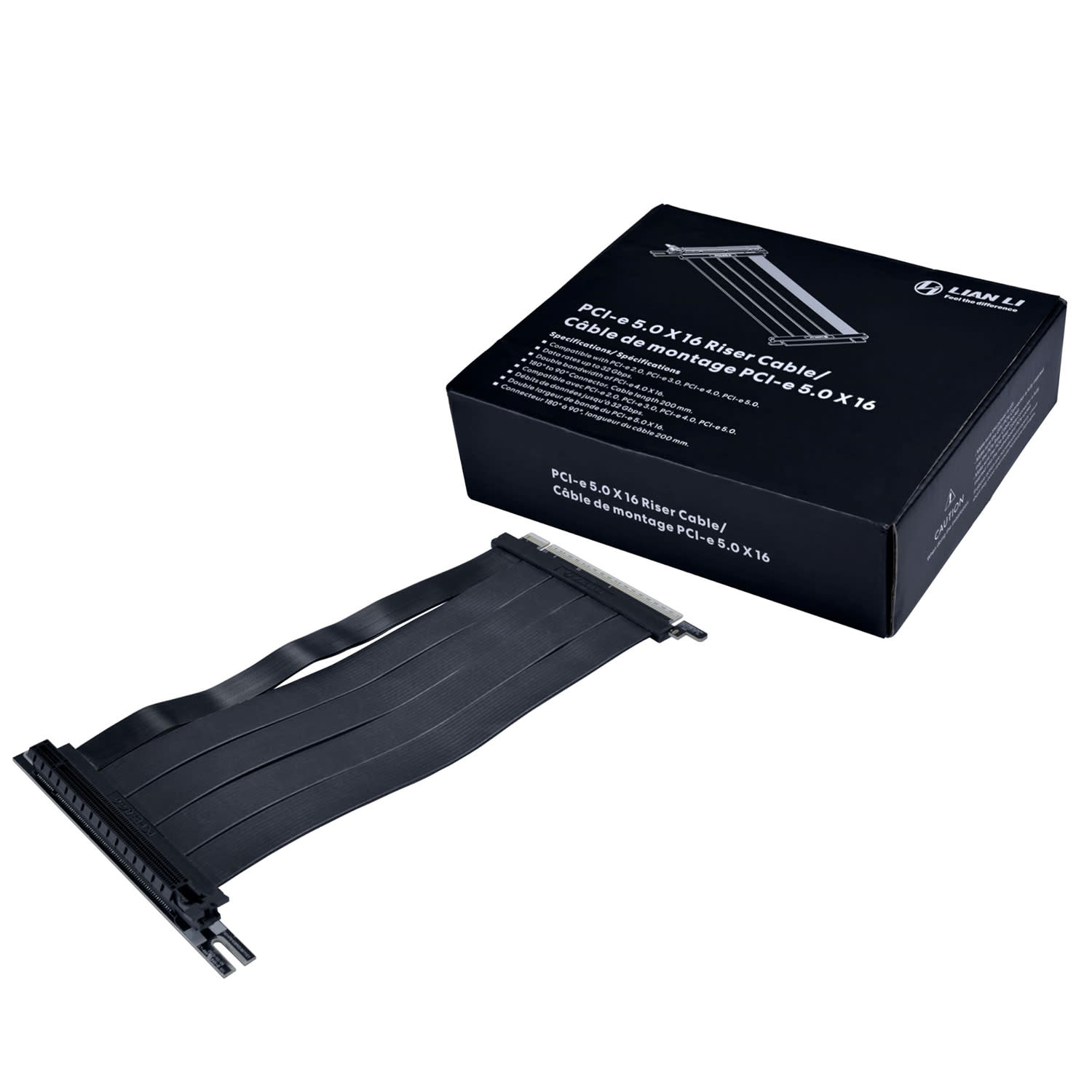 Εικόνα 3 του Lian Li PCIE 5.0 Riser 200mm - Black