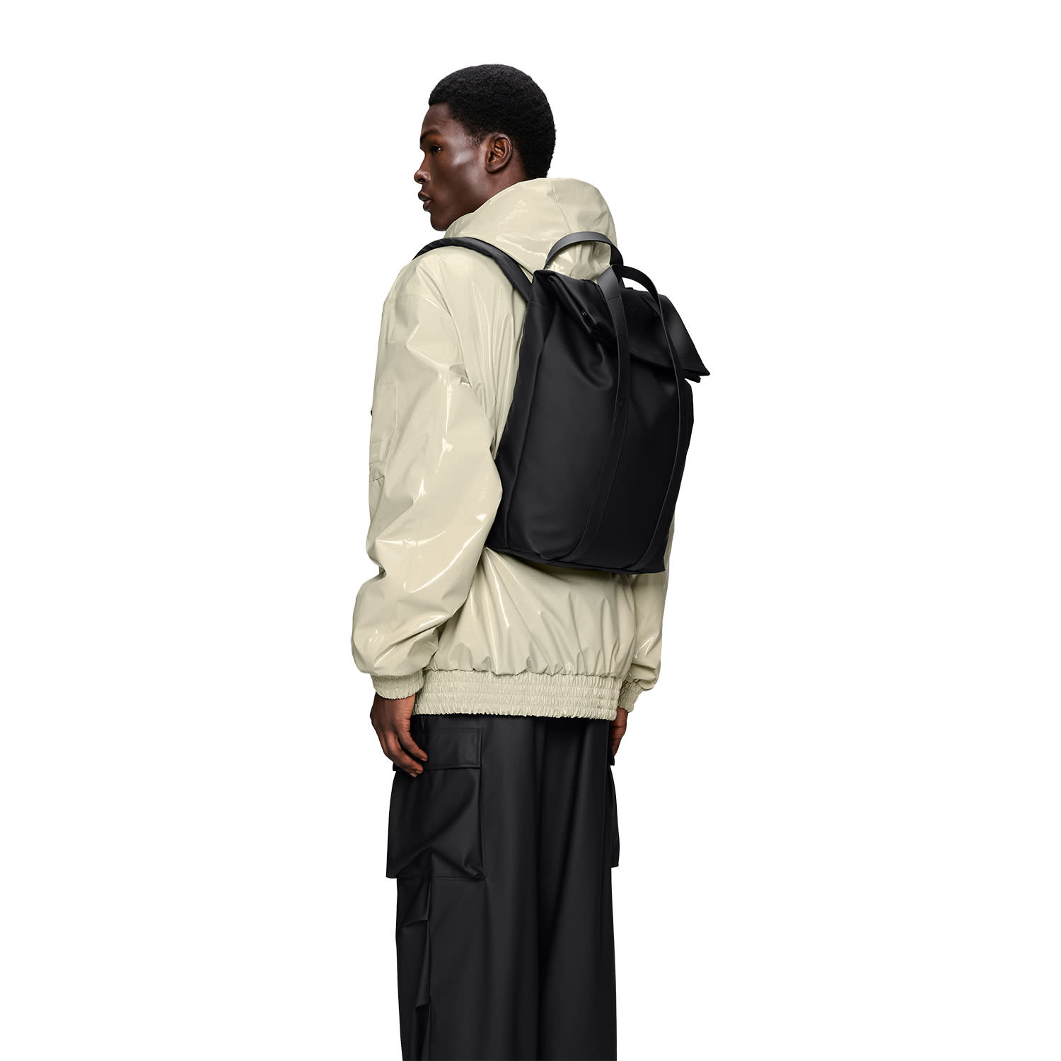 Εικόνα 4 του Rains 2 Way Tote Backpack W3 Black