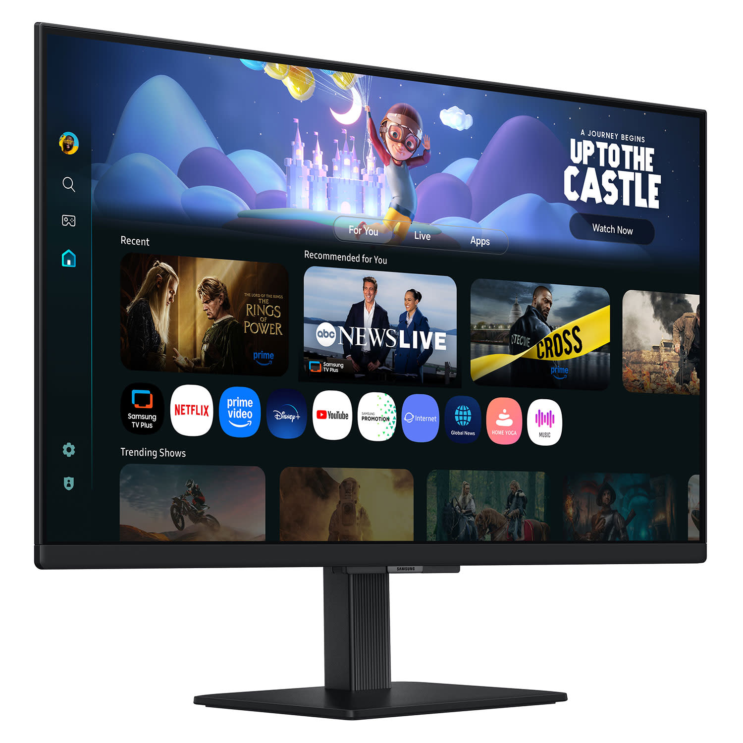 Εικόνα 2 του Samsung Monitor 27" Smart M5 M50F Black