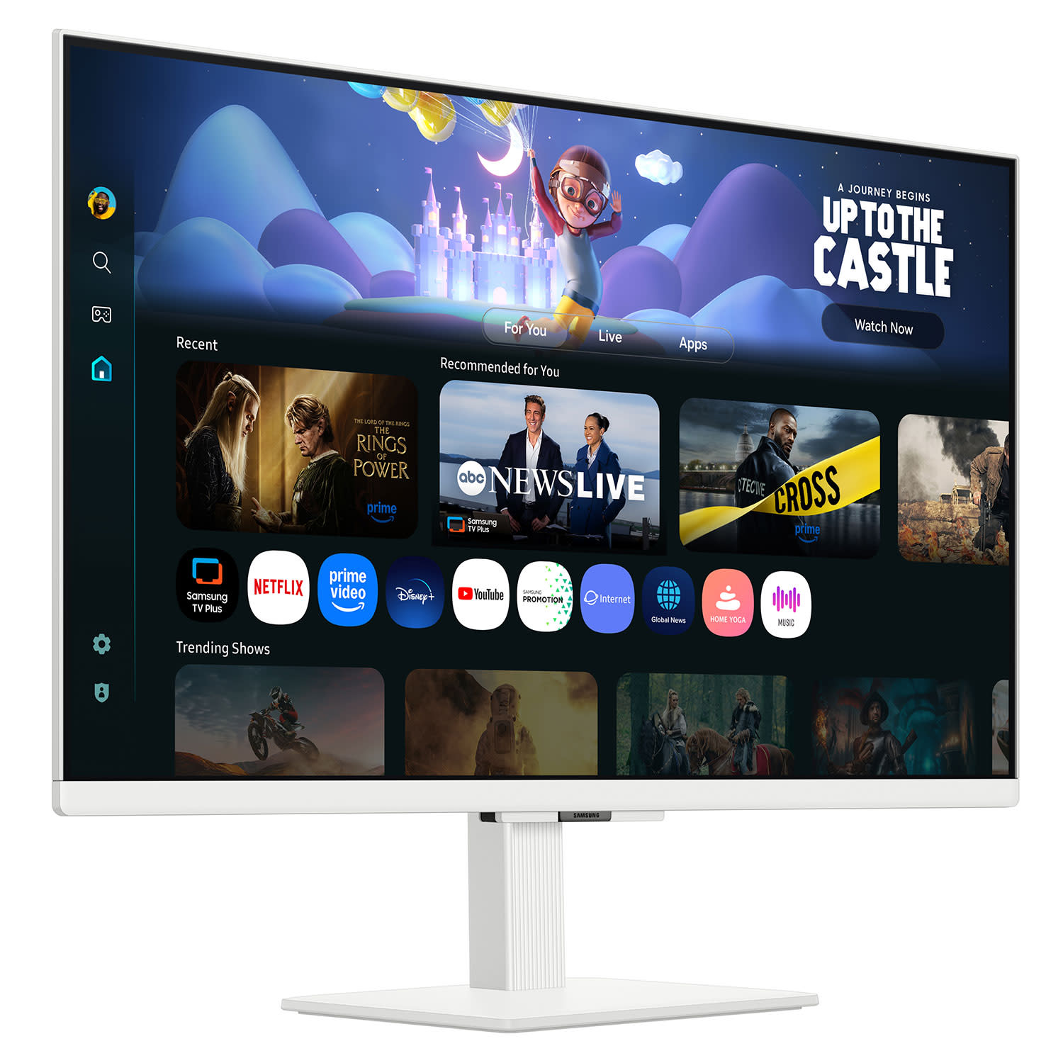 Εικόνα 2 του Samsung Monitor 27" Smart M5 M50F White