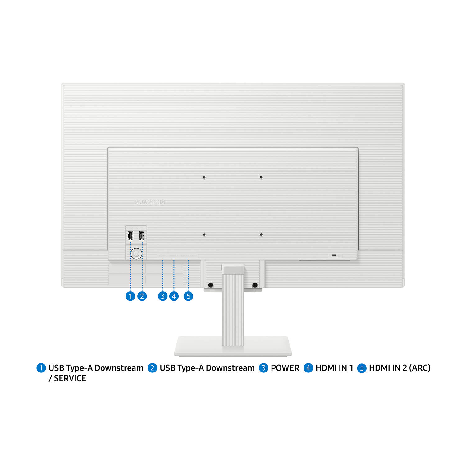 Εικόνα 7 του Samsung Monitor 27" Smart M5 M50F White
