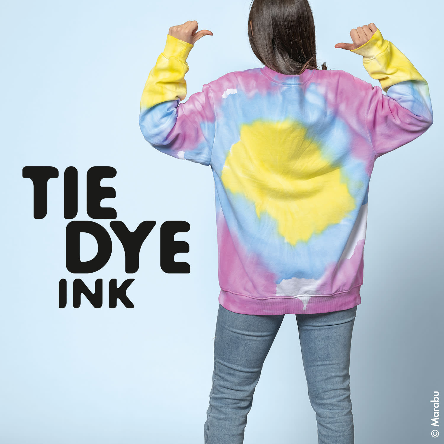 Εικόνα 3 του Marabu Χρώματα Για Ύφασμα Tie Dye Pastel 3x80ml