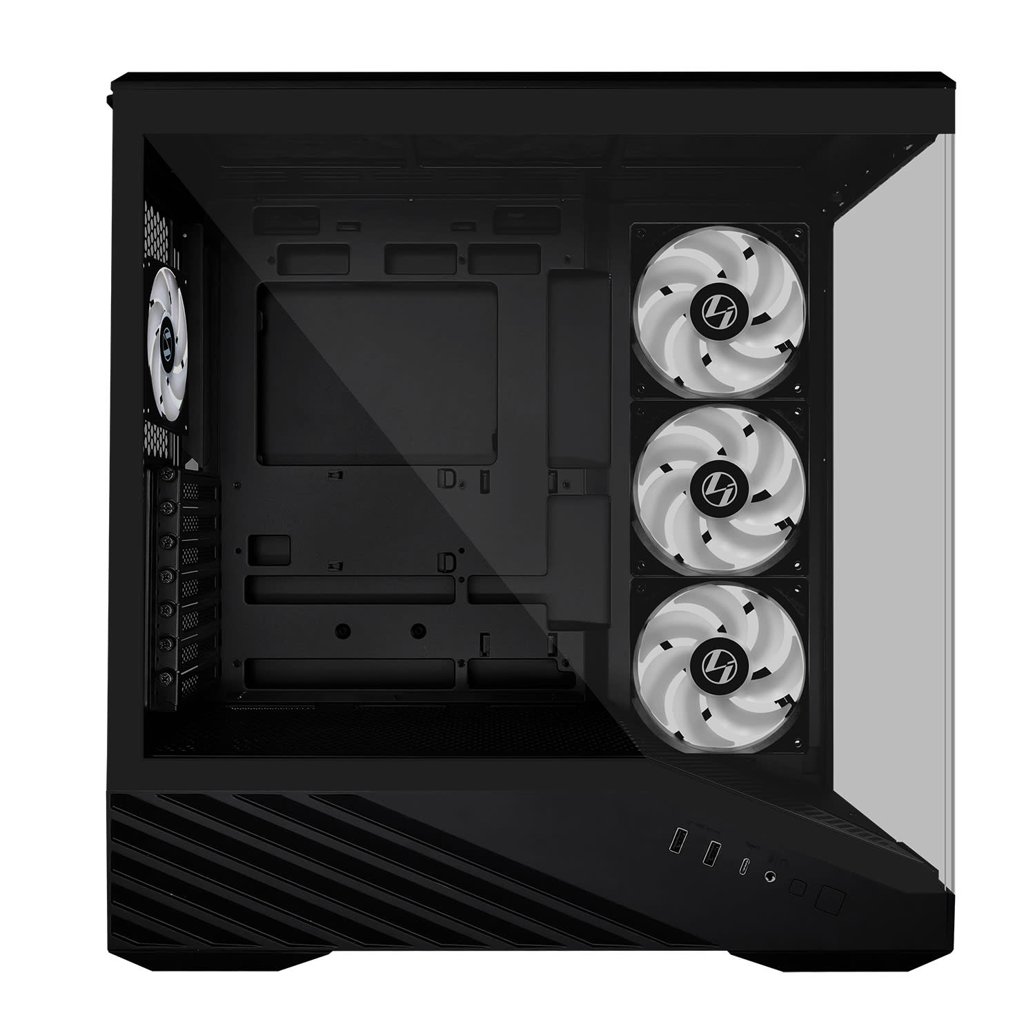 Κάνε κλικ για να δεις την εικόνα 5 του Case Lian Li Vector V100 ARGB Black