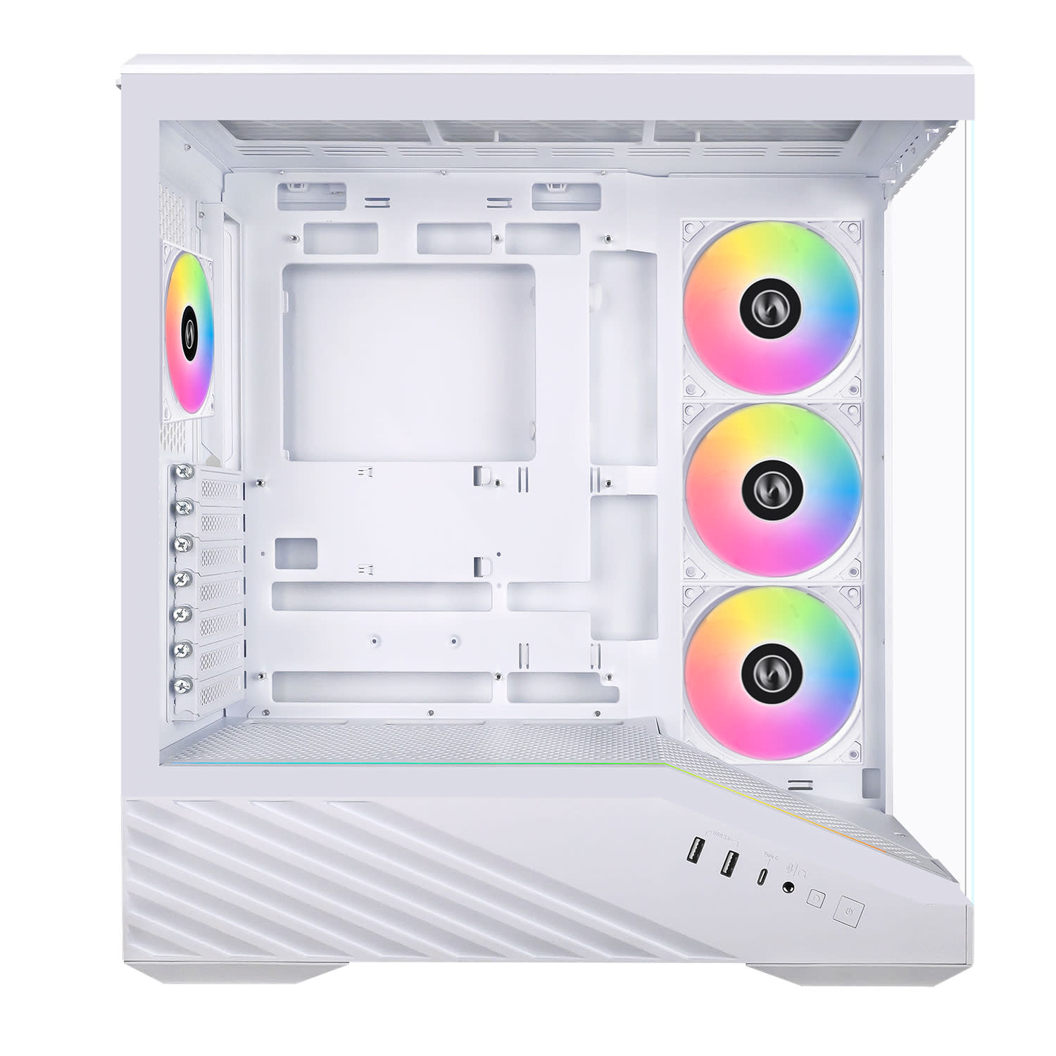 Κάνε κλικ για να δεις την εικόνα 2 του Case Lian Li Vector V100 ARGB White