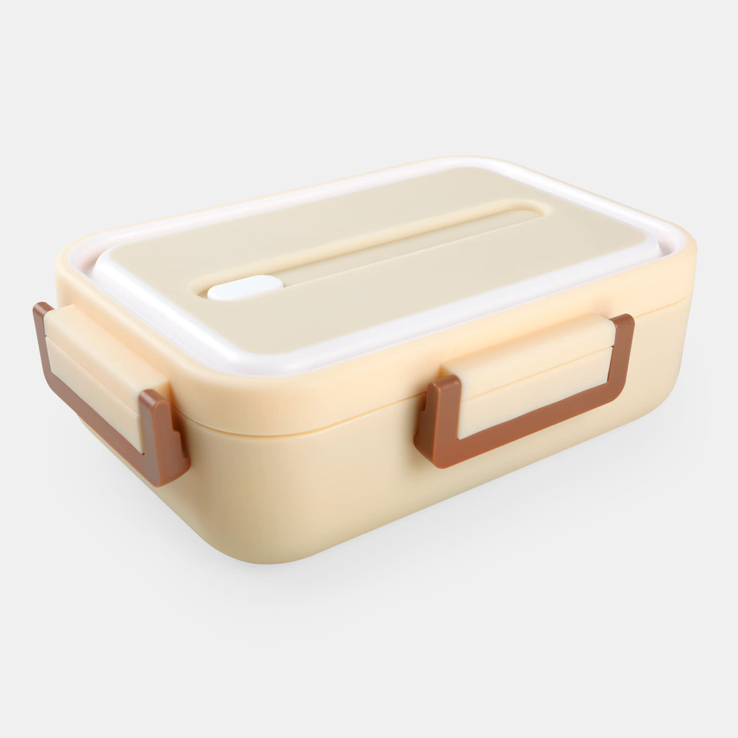 Κάνε κλικ για να δεις την εικόνα 1 του Sentio Δοχείο Φαγητού με 2 χωρίσματα 730ml Μπεζ