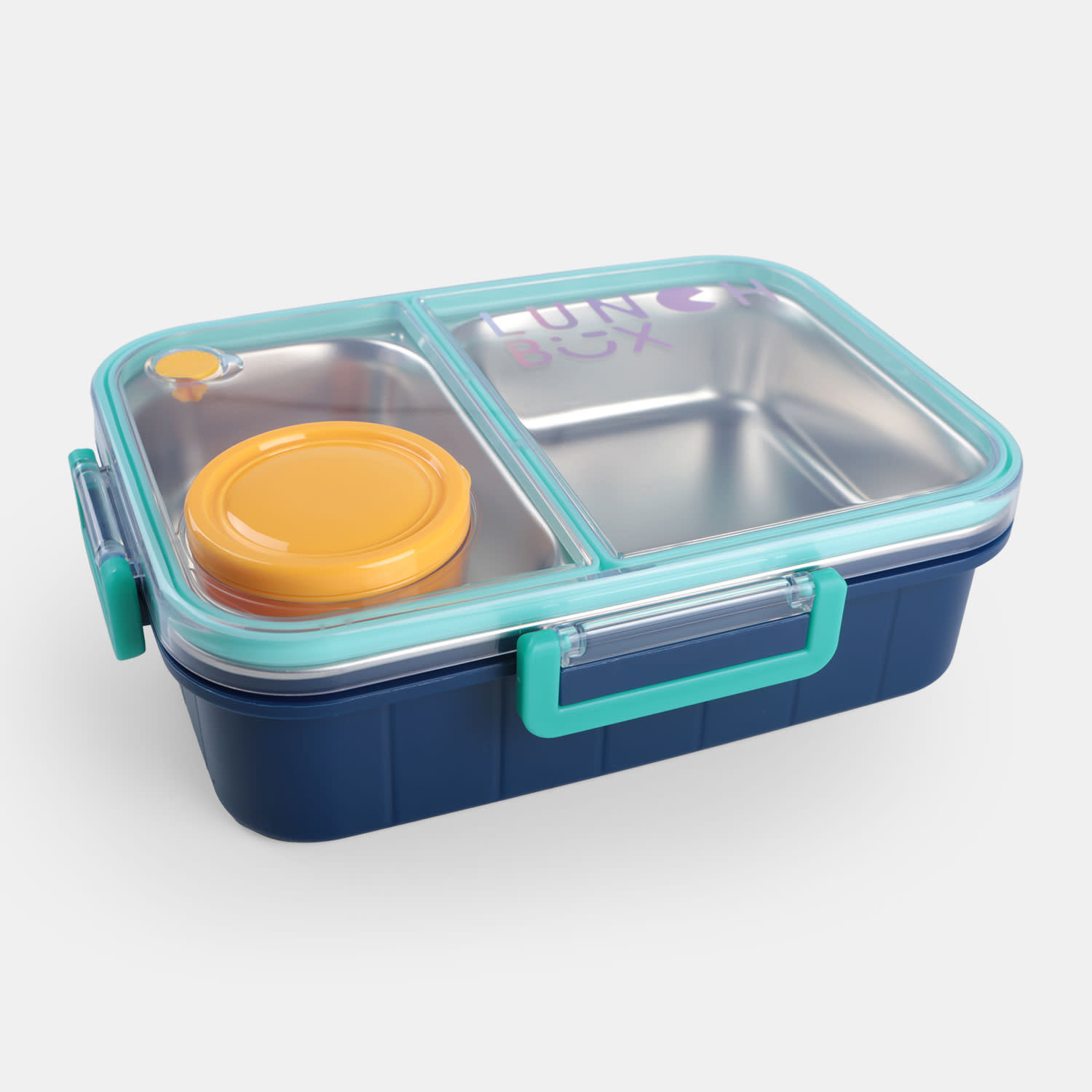 Εικόνα 1 του Sentio Δοχείο Φαγητού με 2 χωρίσματα 800ml & 80ml Μπλε