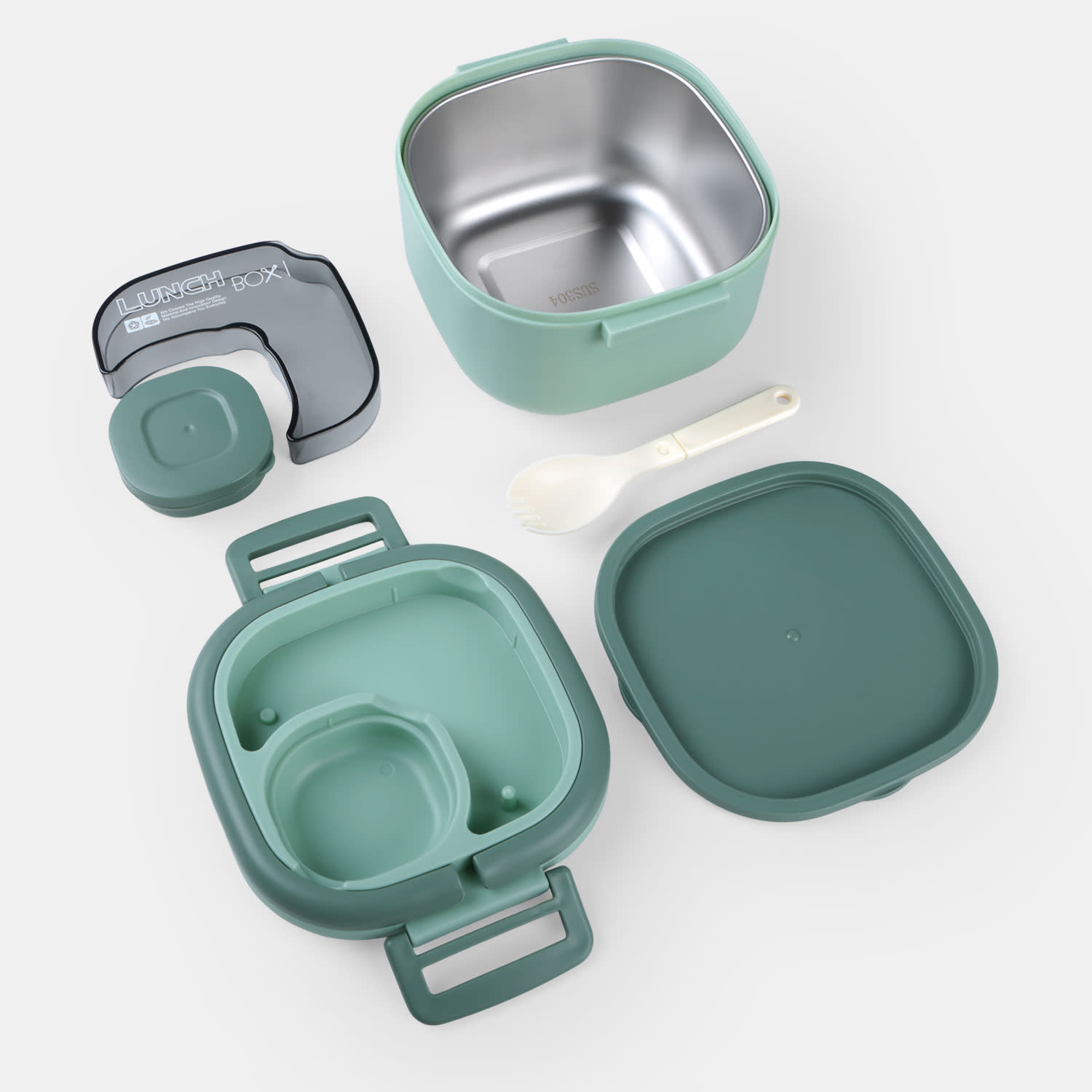 Εικόνα 3 του Sentio Δοχείο Φαγητού 800ml Πράσινο