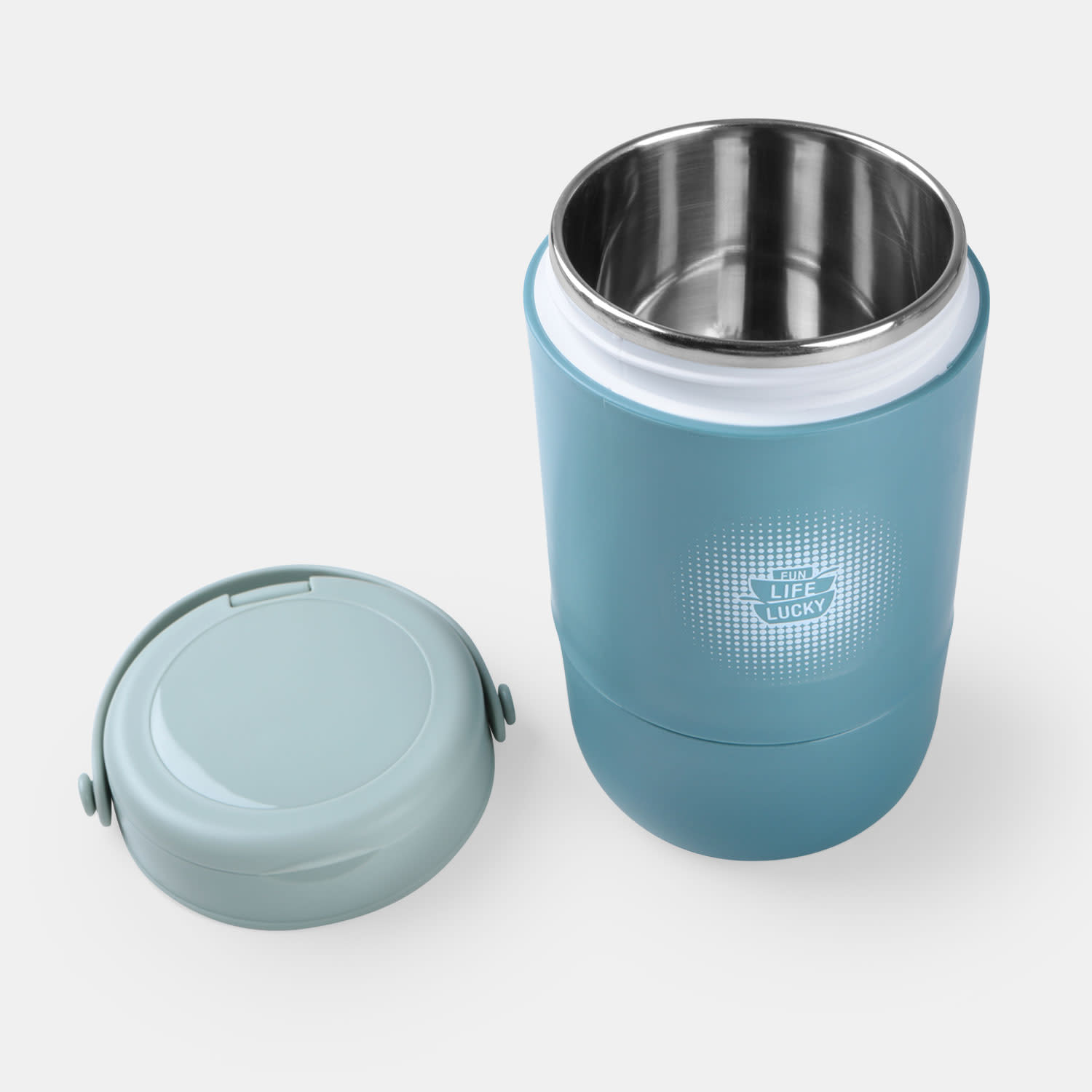 Εικόνα 2 του Sentio Δοχείο Φαγητού 750ml Διπλό Μπλε