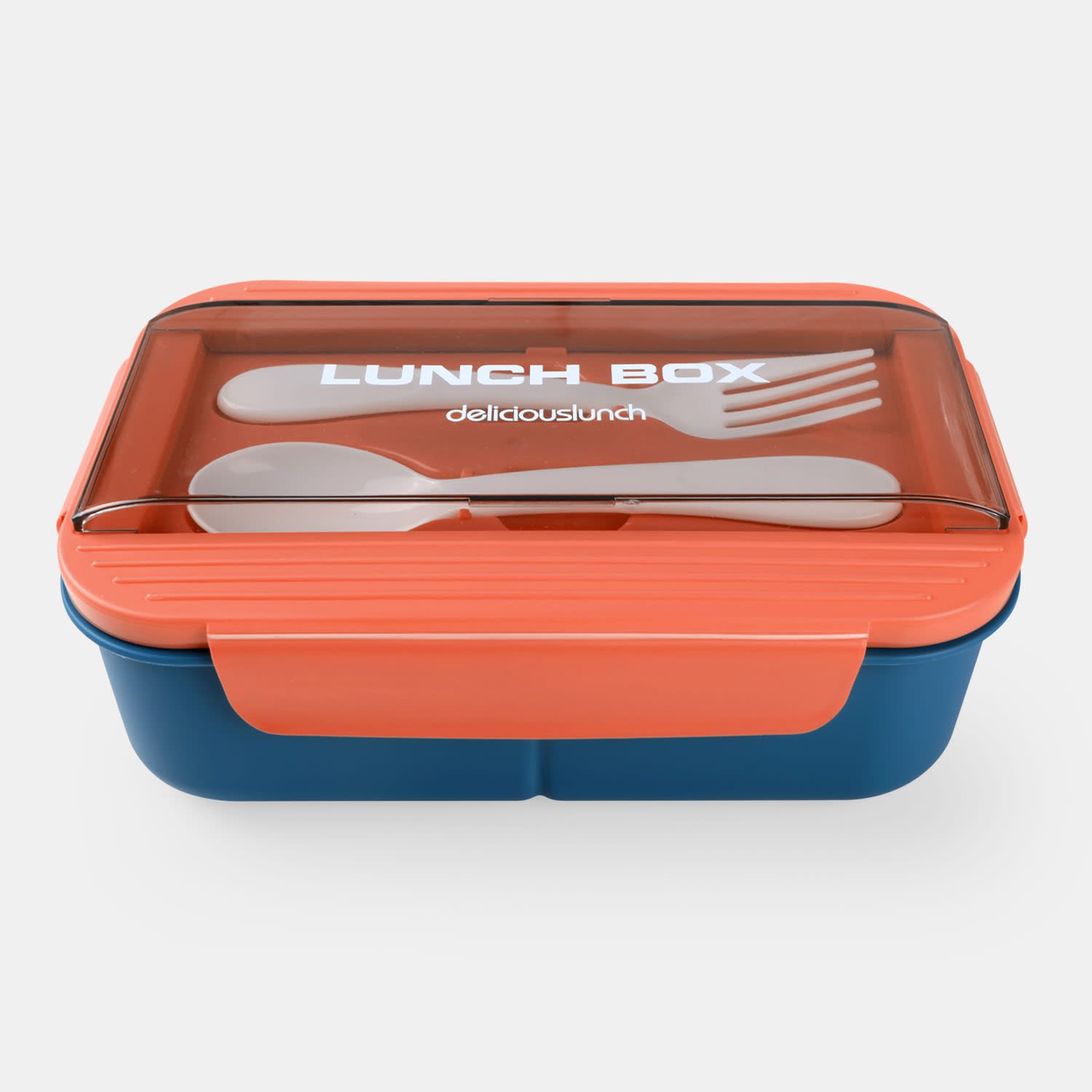 Εικόνα 2 του Sentio Δοχείο Φαγητού με 3 χωρίσματα 1200ml Μπλε-Κόκκινο