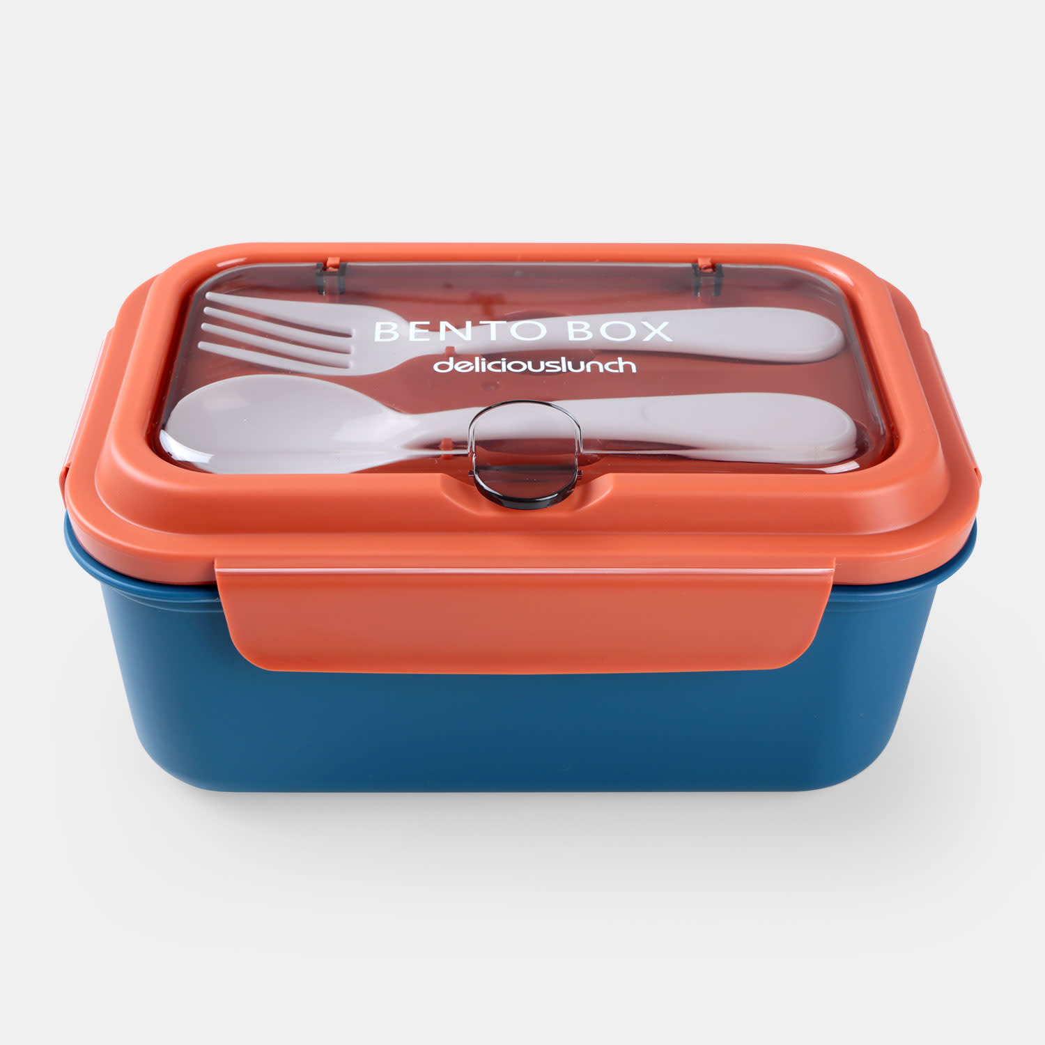 Εικόνα 2 του Sentio Δοχείο Φαγητού με 3 χωρίσματα 1500ml Μπλε-Κόκκινο