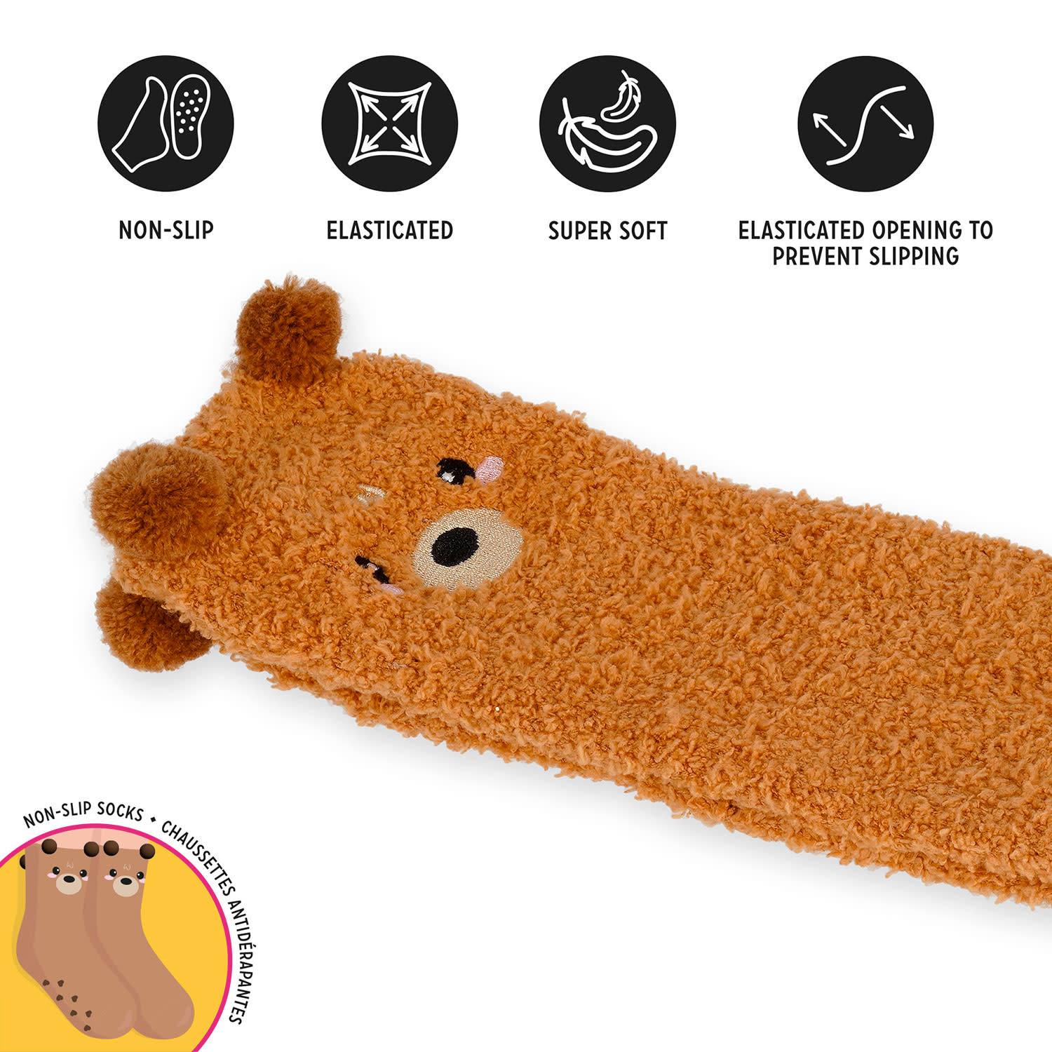 Εικόνα 3 του Legami Αντιολισθητικές Κάλτσες Teddy Bear