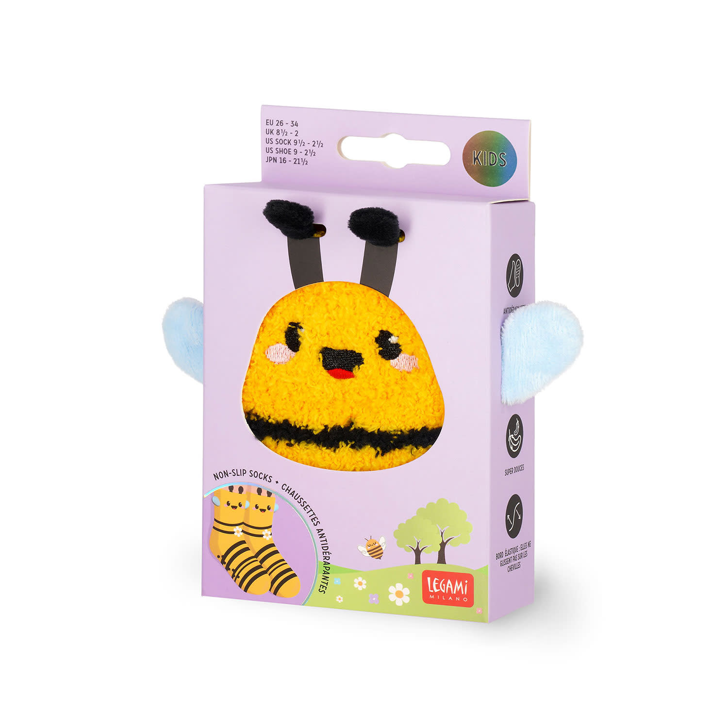 Εικόνα 4 του Legami Παιδικές Αντιολισθητικές Κάλτσες Bee