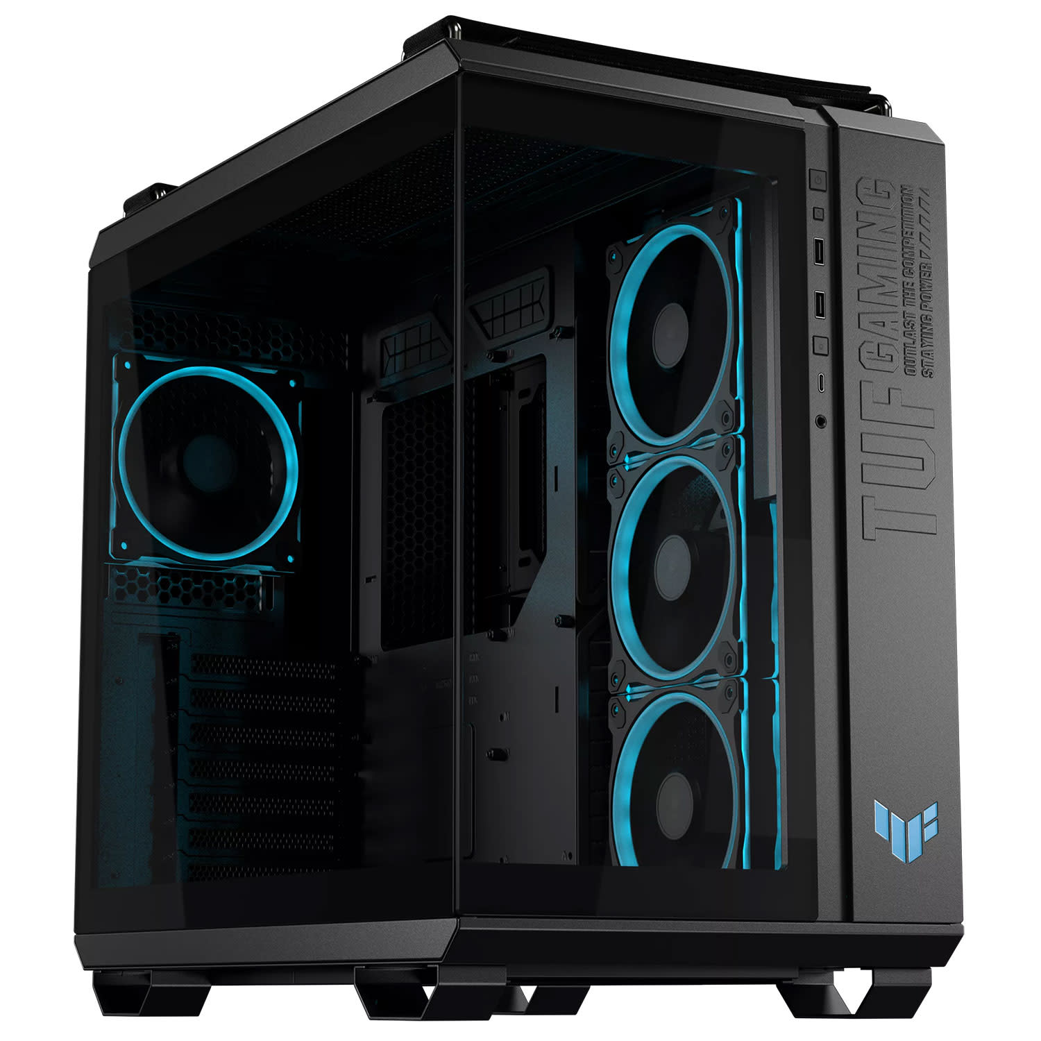 Εικόνα 1 του Case Asus TUF Gaming GT502 Horizon TG ARGB Black