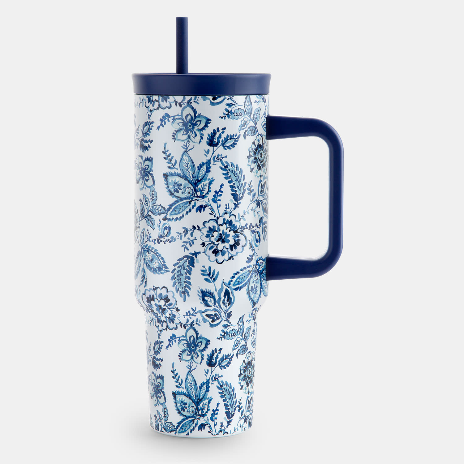 Εικόνα 1 του Sentio Παγούρι με Καλαμάκι 1200ml Indigo White