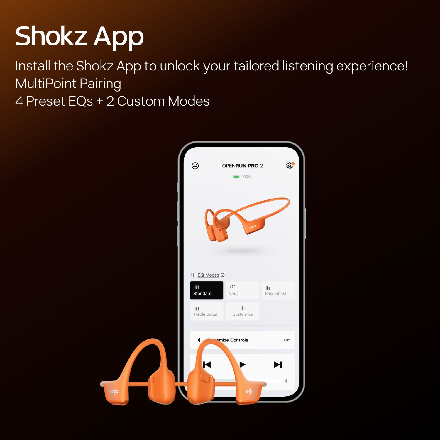 Εικόνα 6 του Shokz OpenRun Pro2 Orange