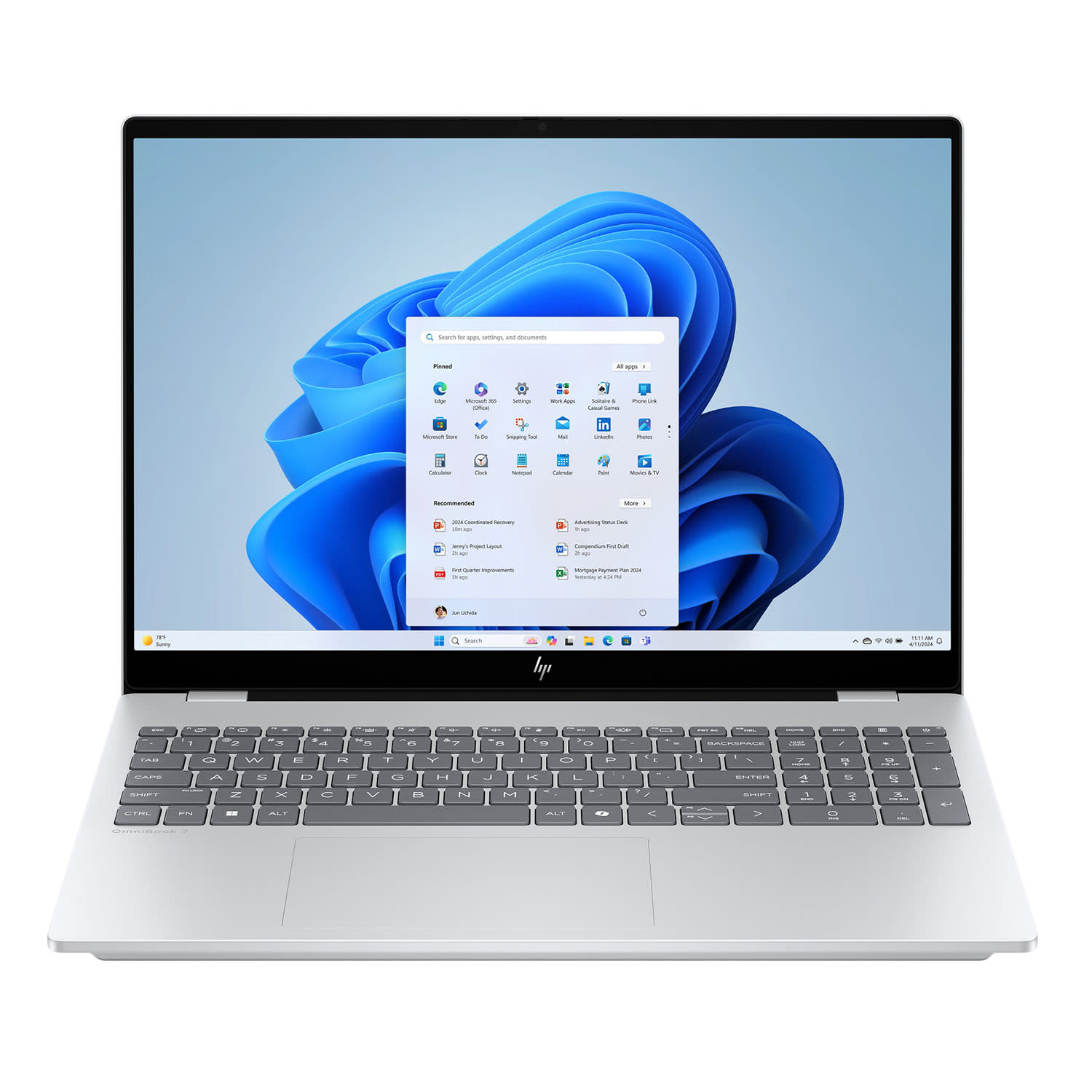 HP Omnibook 7 AI 16-bh0003sv Laptop 16" OLED (Core Ultra X7 358H/32 GB/1 TB/Arc™ B390 GPU/Windows 11 Home)