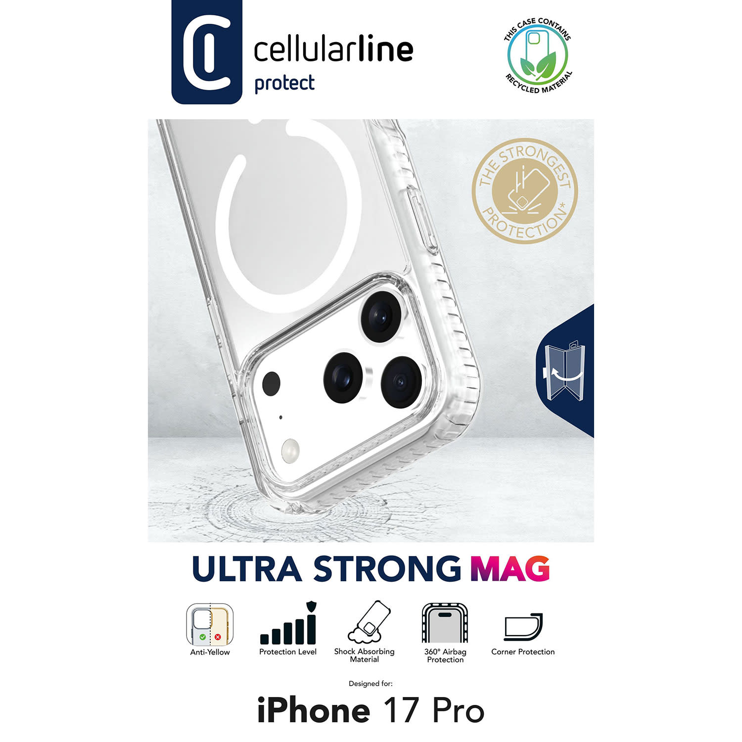 Εικόνα 7 του Cellularline Ultra Strong Mag iPhone17 Pro