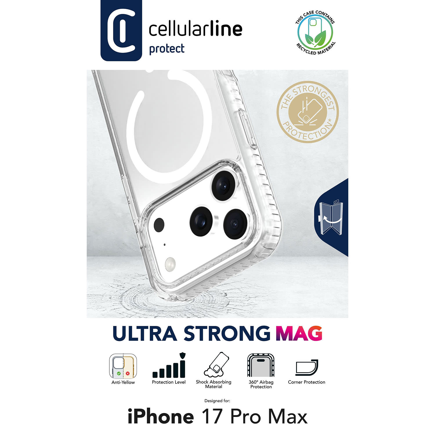 Εικόνα 7 του Cellularline Ultra Strong Mag iPhone 17 Pro Max