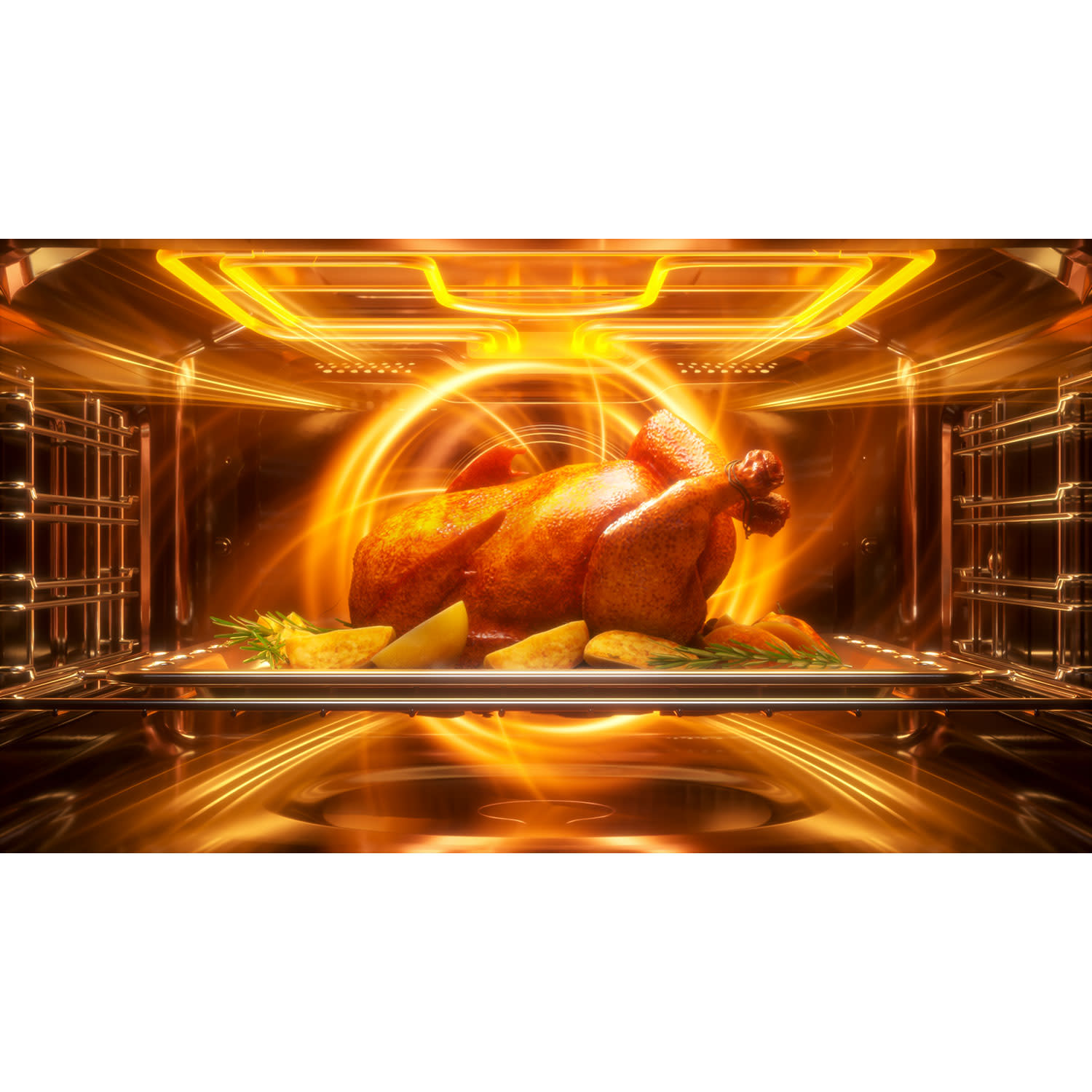 Εικόνα 10 του Midea MBO7NP30E4-BK Φούρνος Άνω πάγκου