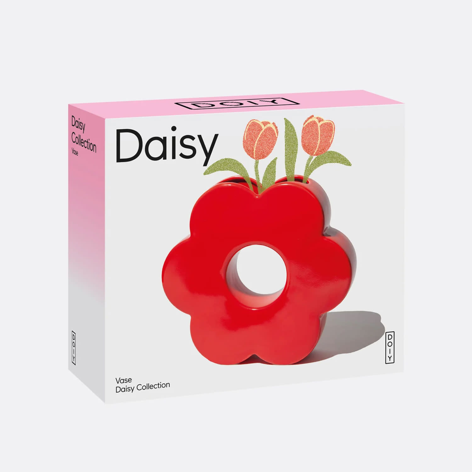 Εικόνα 4 του DOIY Βάζο Μαργαρίτα Κόκκινο