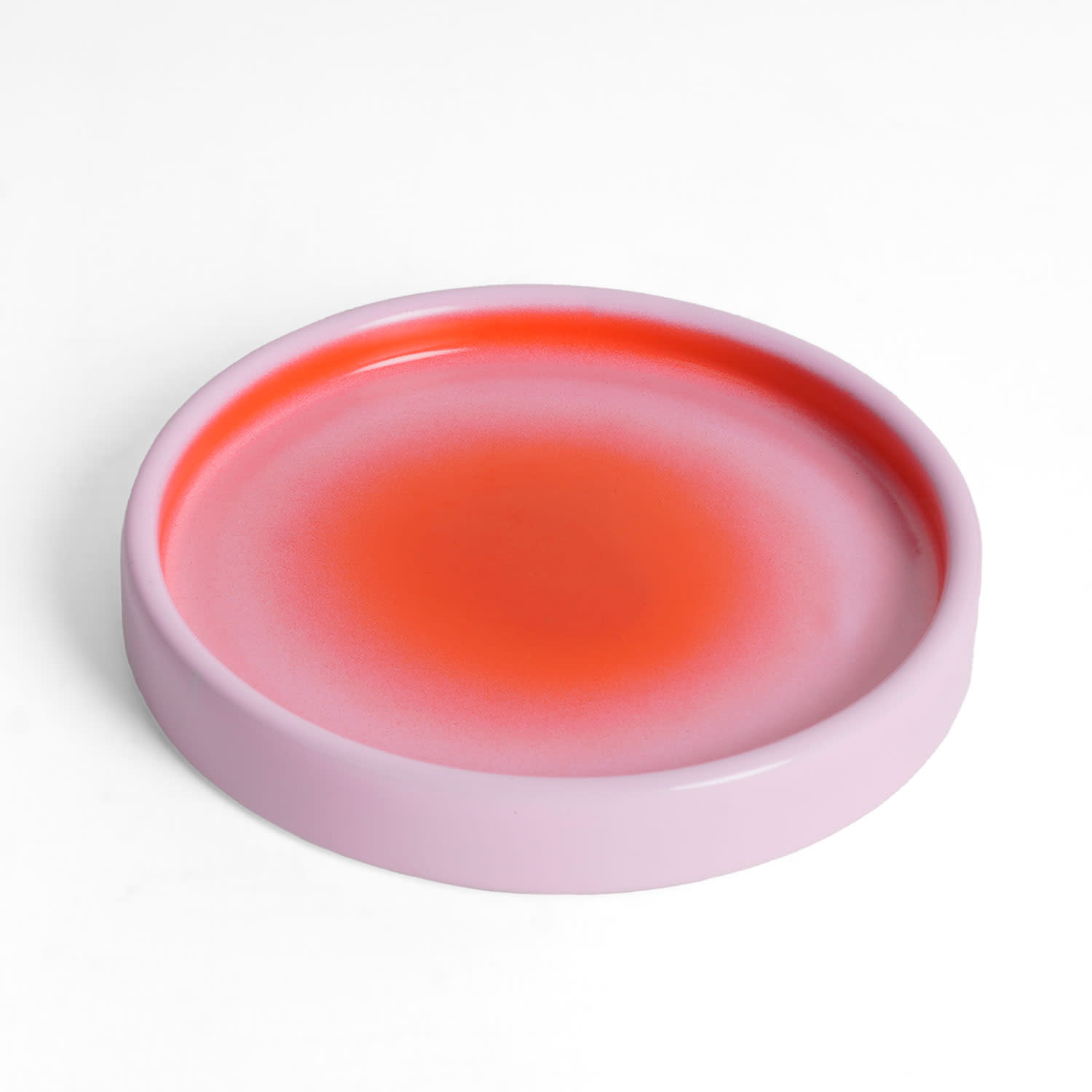 Helio Ferretti Πιατάκι Όμπρε Κόκκινo