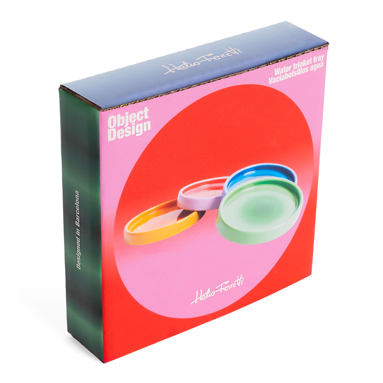 Εικόνα 3 του Helio Ferretti Πιατάκι Όμπρε Κόκκινo