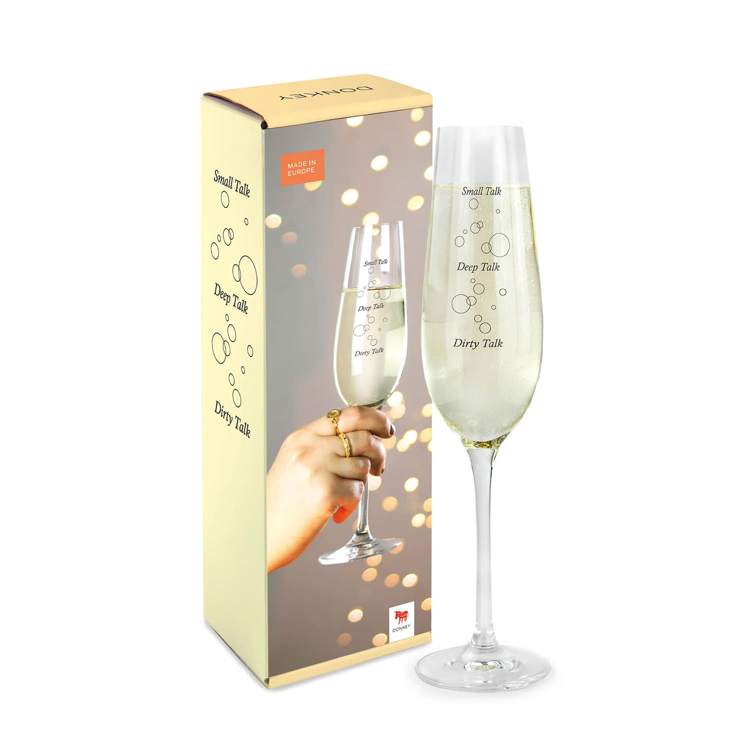 Εικόνα 3 του DONKEY Ποτήρι Σαμπάνιας Talk