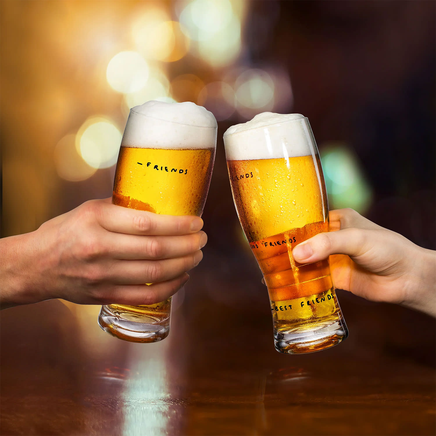 Εικόνα 4 του DONKEY Ποτήρι Μπύρας Friends