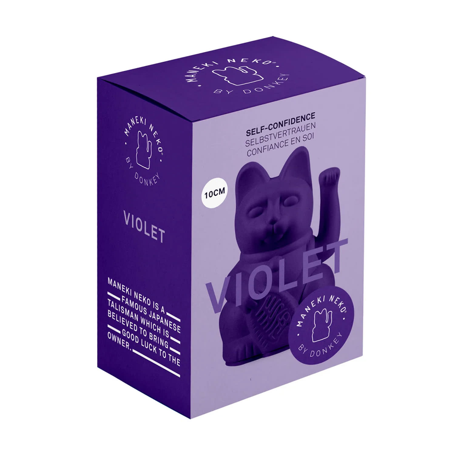 Εικόνα 2 του DONKEY Τυχερή Γάτα Που Χαιρετάει Βιολετί