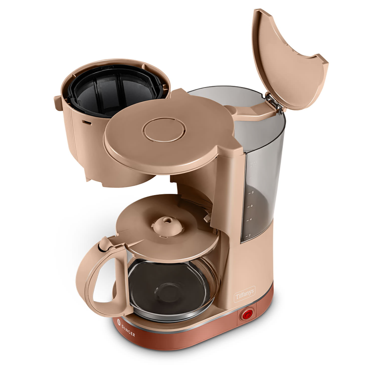 Εικόνα 4 του Singer Καφετιέρα Φίλτρου CM 1010TER Tiffanys