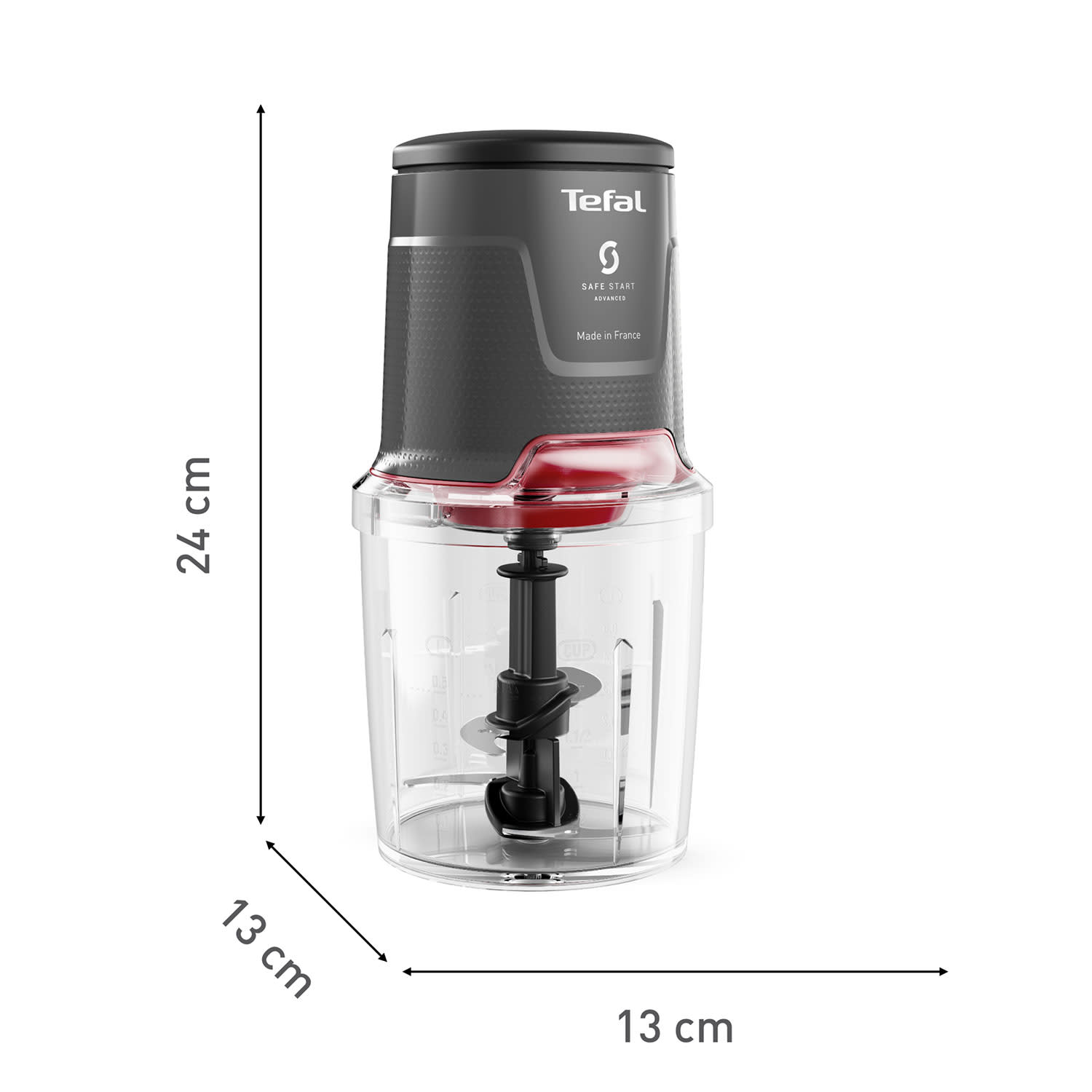 Εικόνα 3 του Tefal Πολυκόπτης MQ740HF0 Easy Press Hippo