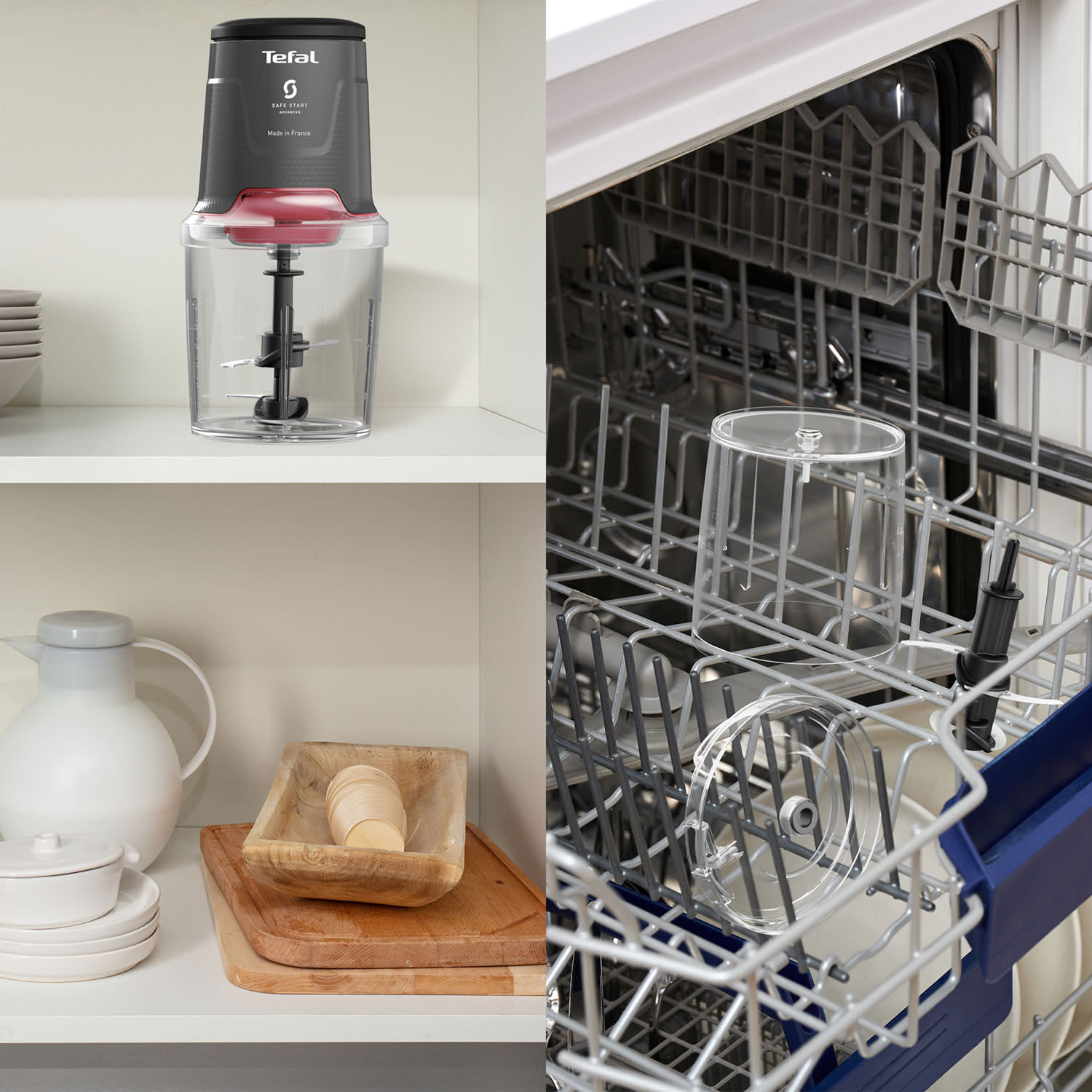 Εικόνα 8 του Tefal Πολυκόπτης MQ740HF0 Easy Press Hippo