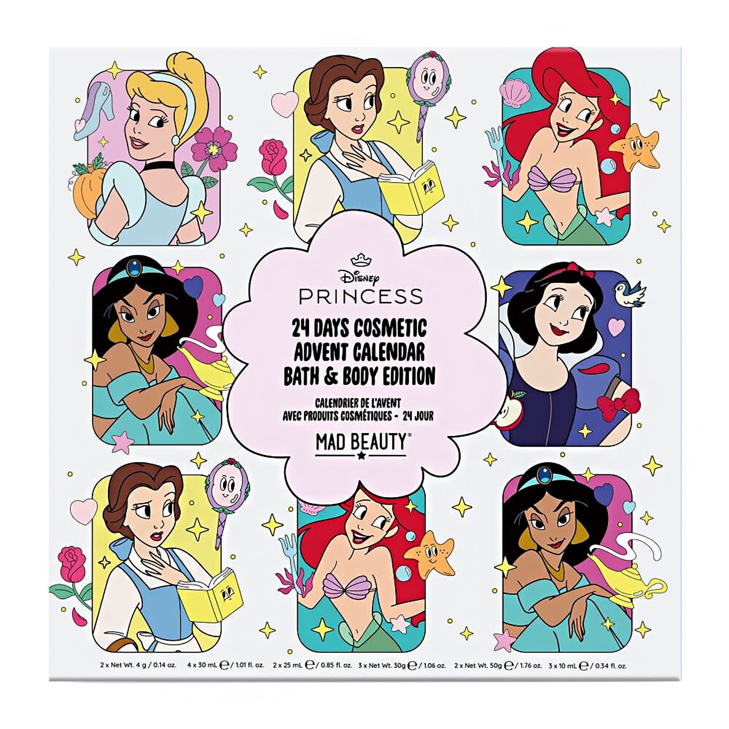 Εικόνα 1 του Mad Beauty Disney Princess 24 Day Advent Calendar