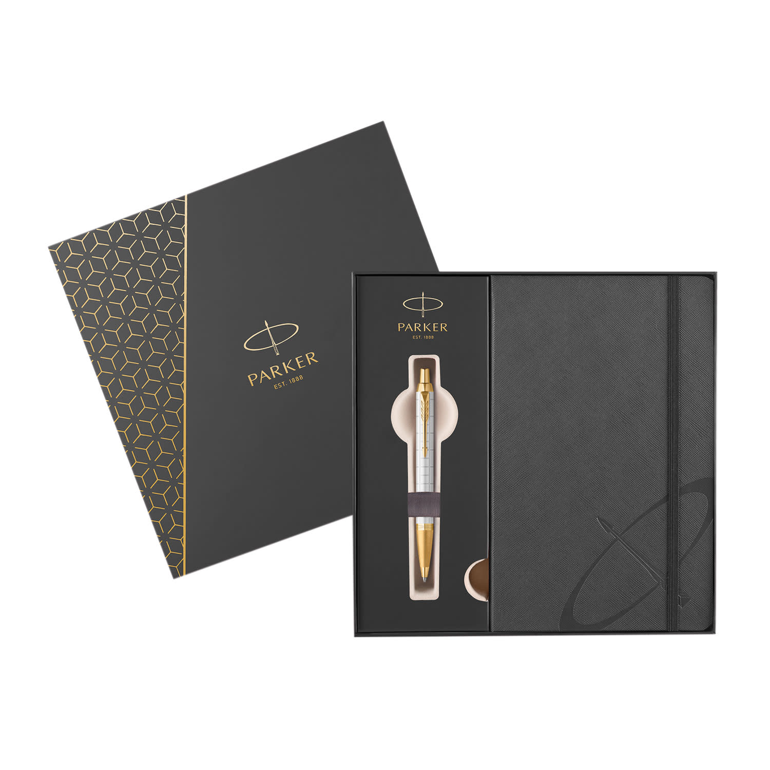 Εικόνα 1 του Parker Στυλό Διαρκείας IM Pearl & Σημειωματάριο