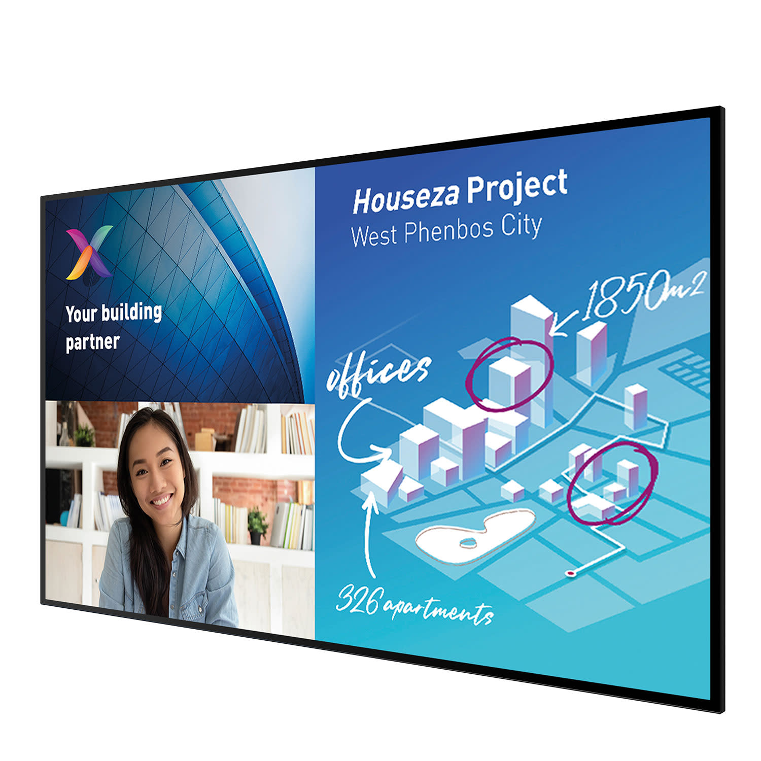 Philips Διαδραστικός Πίνακας 86" C-Line Touch Display