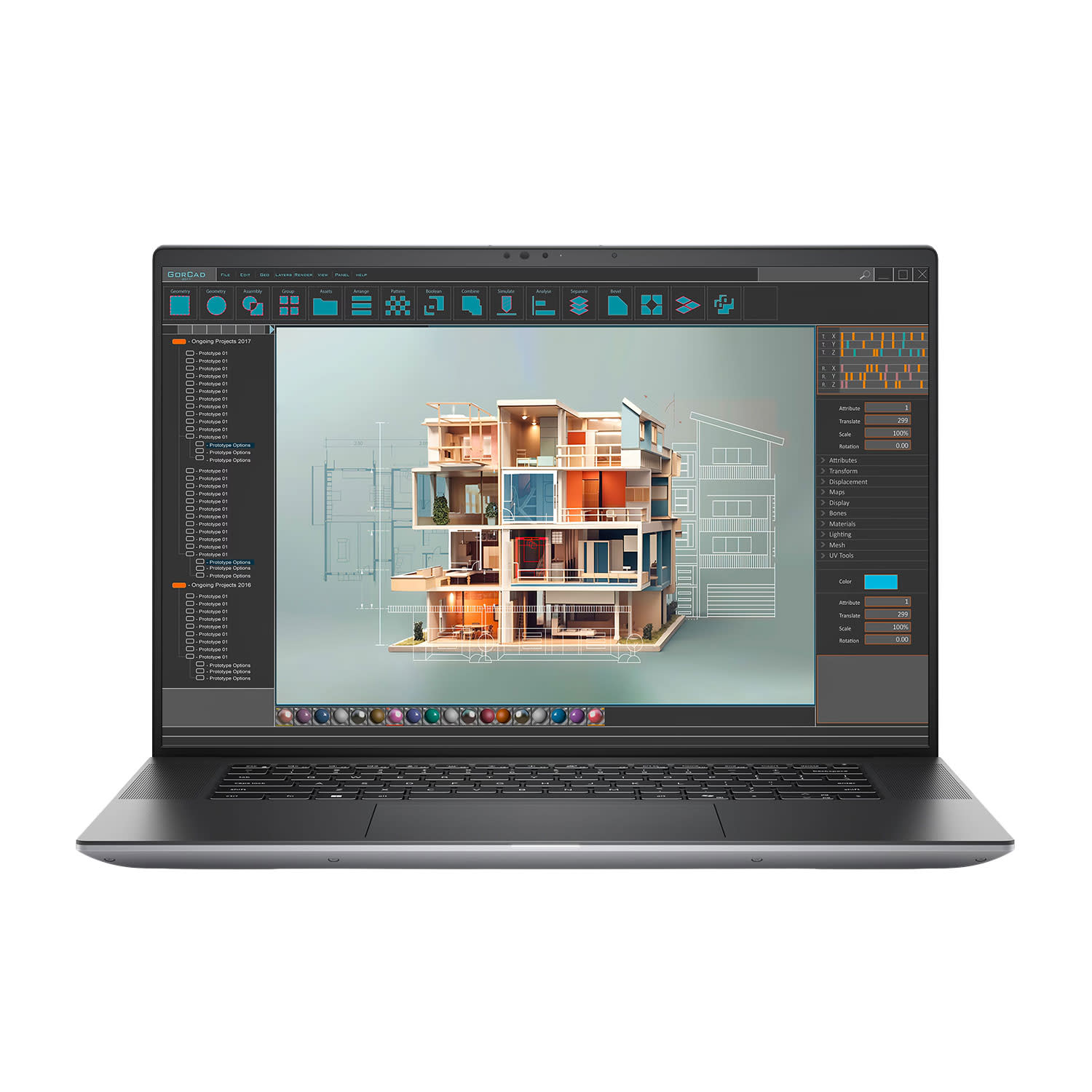 Εικόνα 1 του Dell Precision 5690 Laptop 16" IPS (Core Ultra 9 185H/32 GB/1 TB/RTX 1000 Ada 6 GB/Windows 11 Pro)