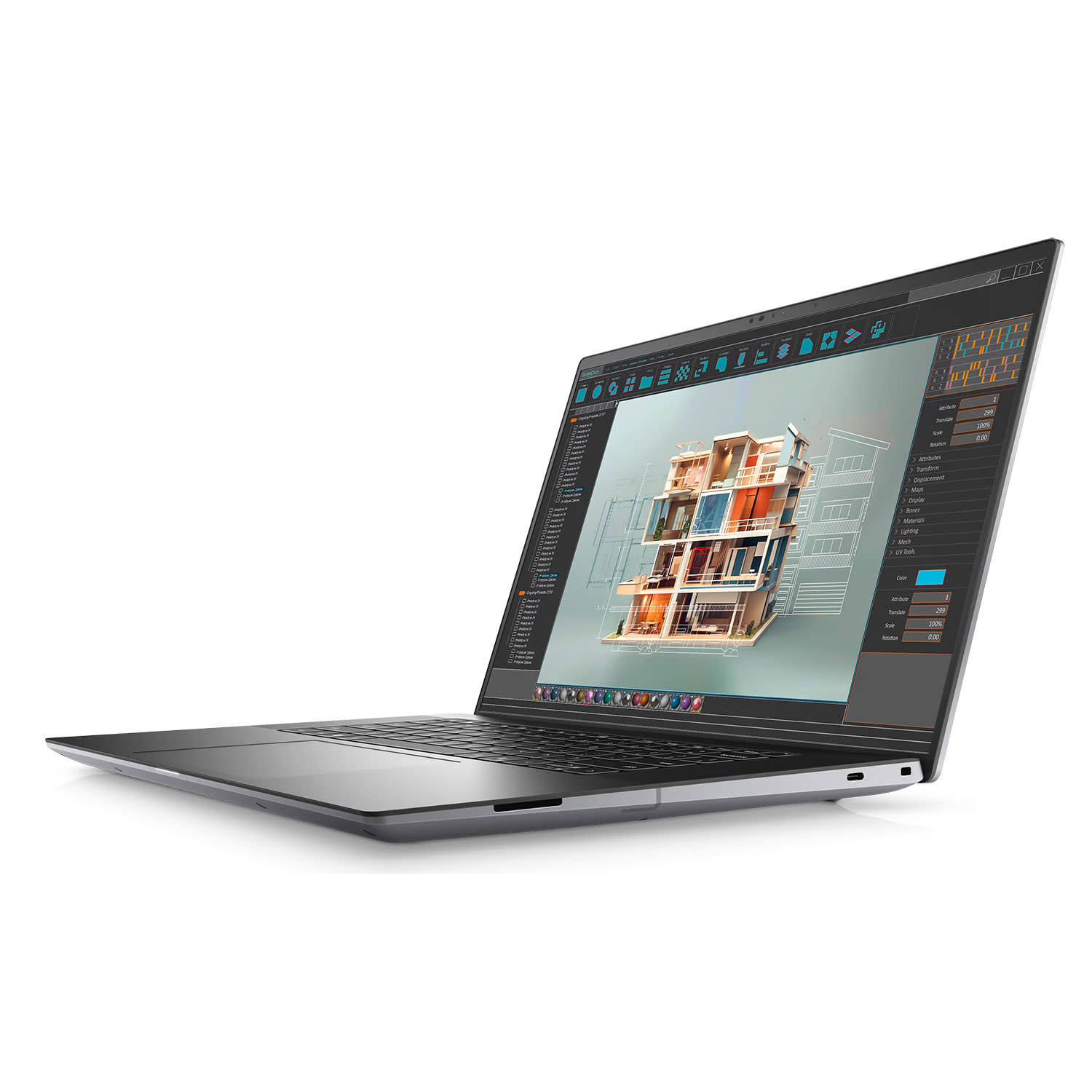 Εικόνα 3 του Dell Precision 5690 Laptop 16" IPS (Core Ultra 9 185H/32 GB/1 TB/RTX 1000 Ada 6 GB/Windows 11 Pro)