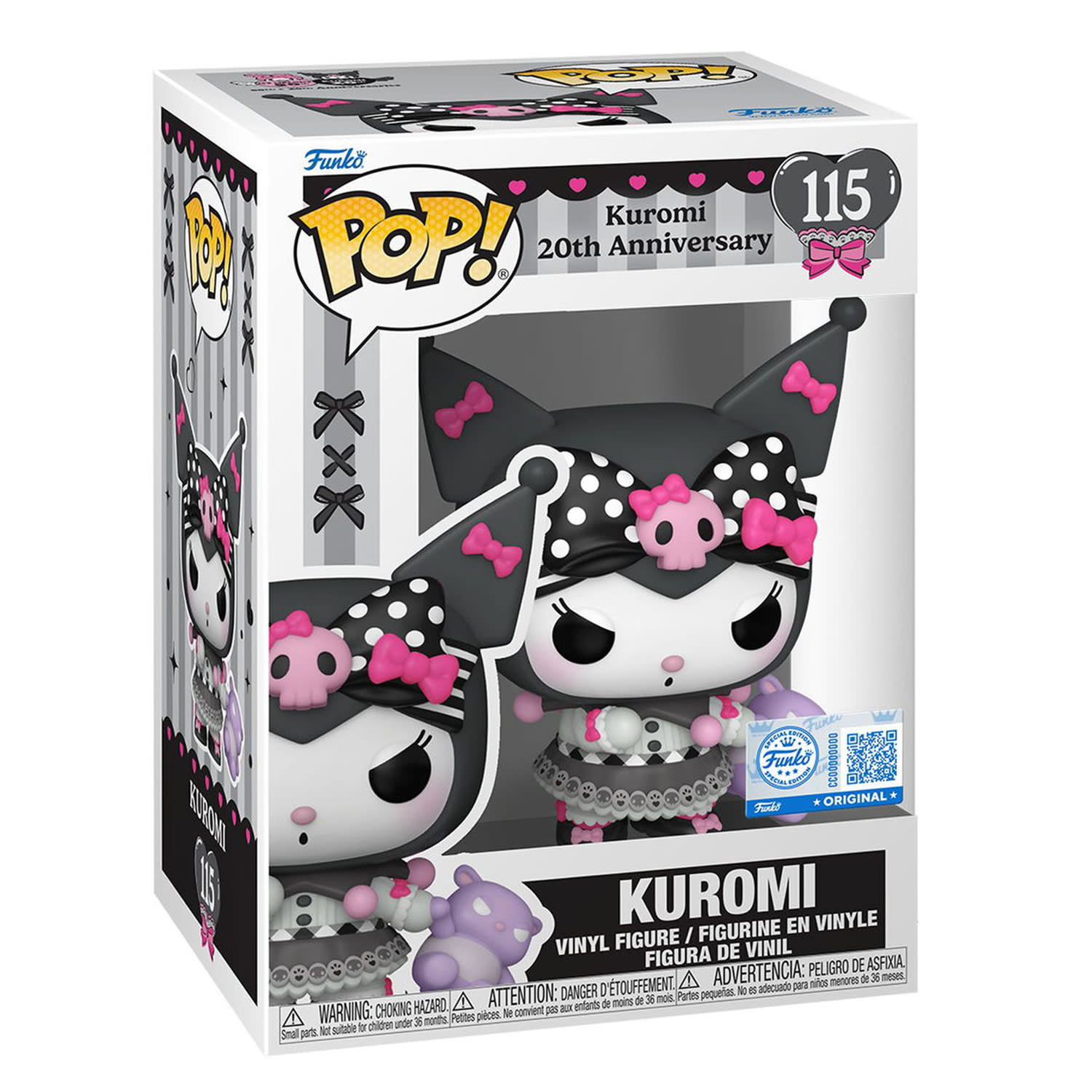 Funko Pop! Sanrio: Kuromi 20th Anniversary - Kuromi #115