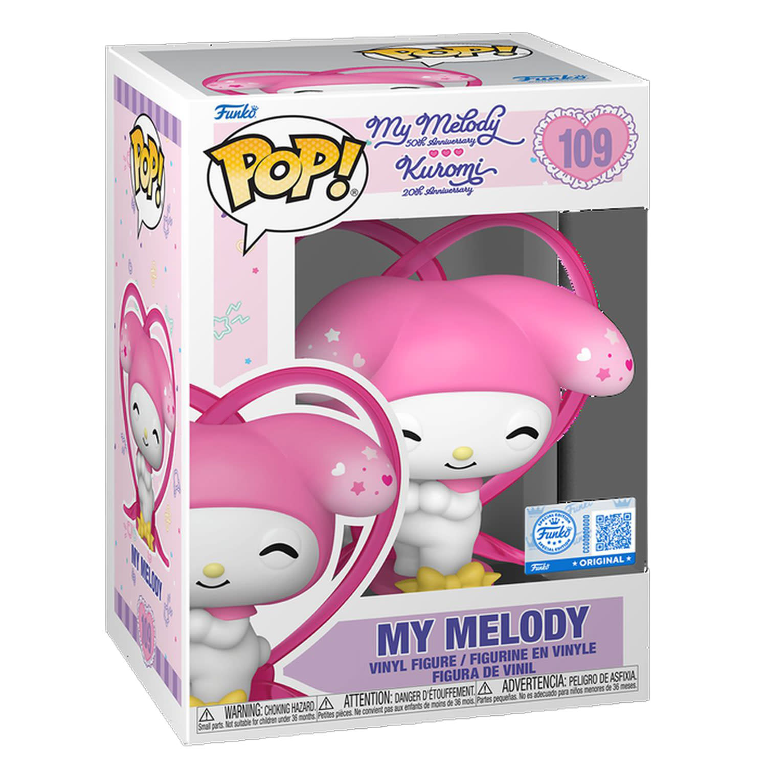 Funko Pop! Sanrio: Hello Kitty Kuromi - My Melody #109