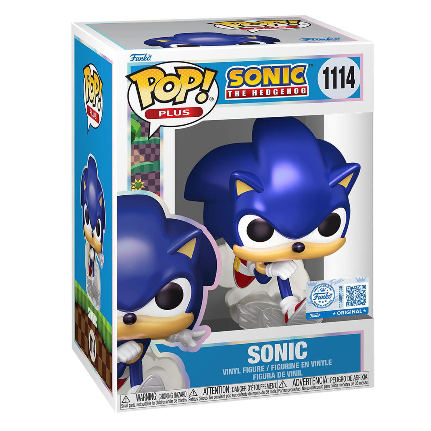 Funko Pop! Plus: Sonic The Hedgehog - Sonic #1114