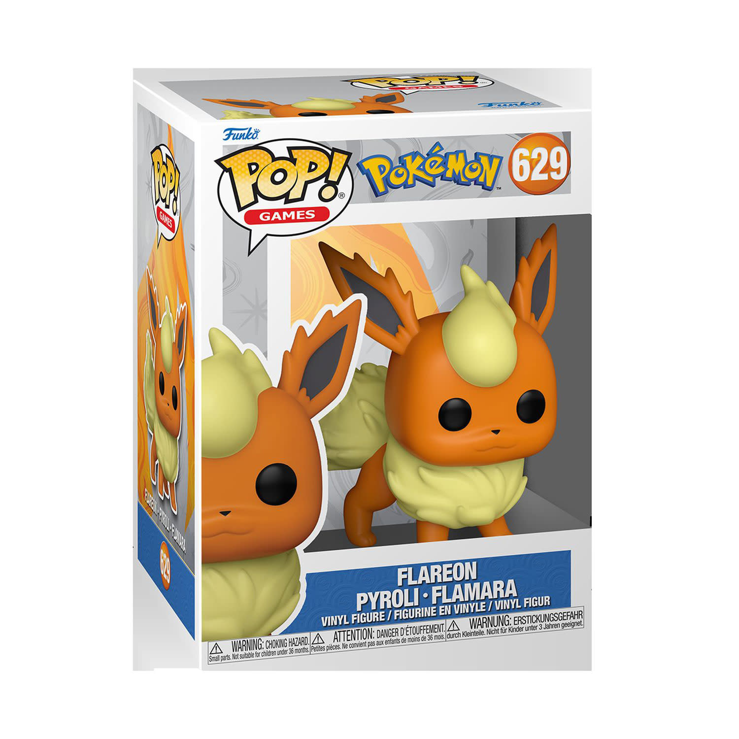 Εικόνα 1 του Funko Pop! Games: Pokemon - Flareon Pyroli - Flamara #629