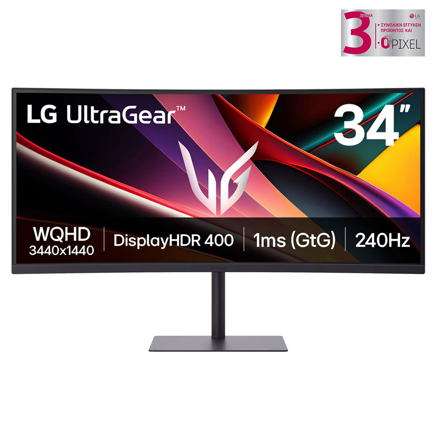 LG Monitor 34" UltraGear G6 34G630A-B