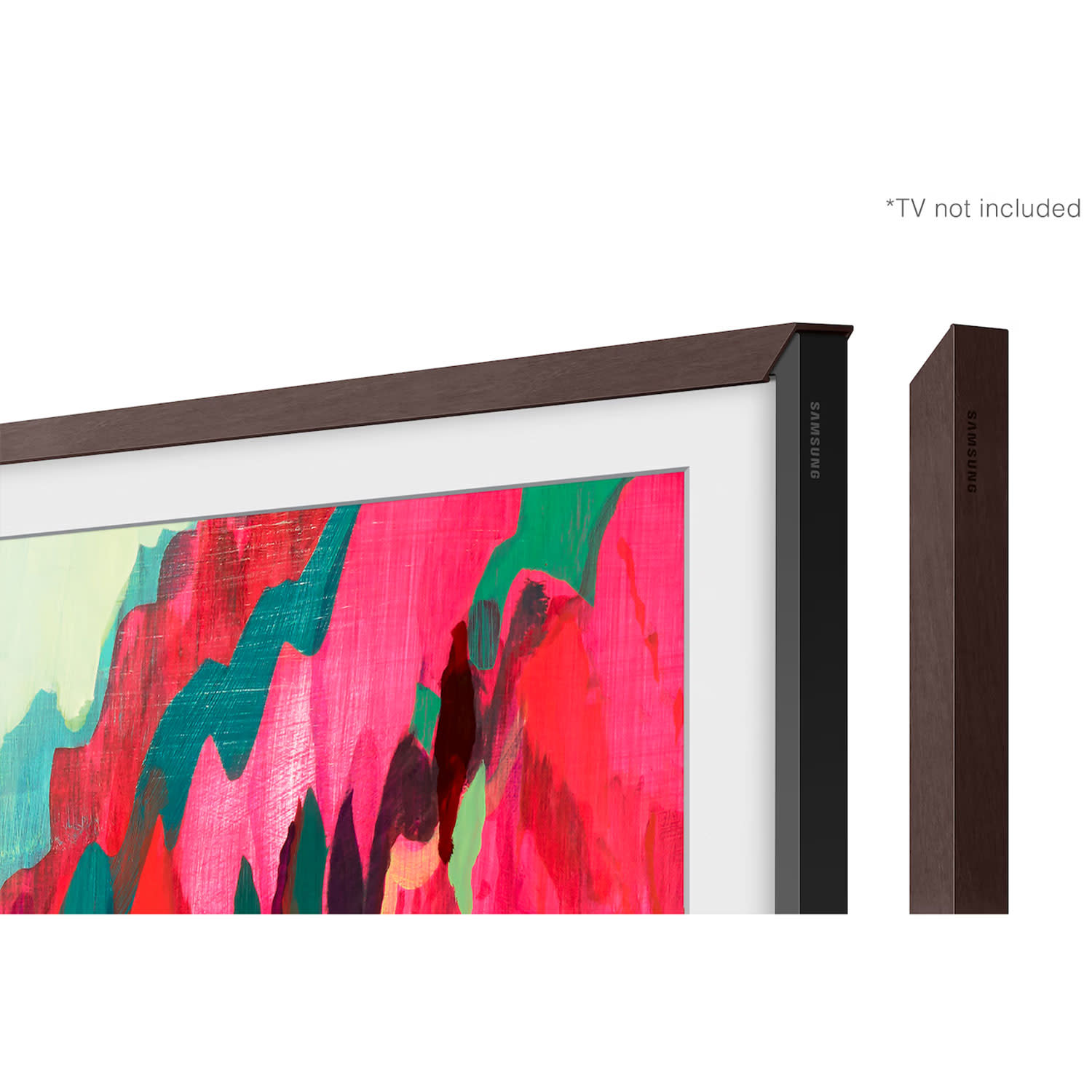 Εικόνα 1 του Samsung Customisable Frame 2025 75'' Καφέ Σκούρο