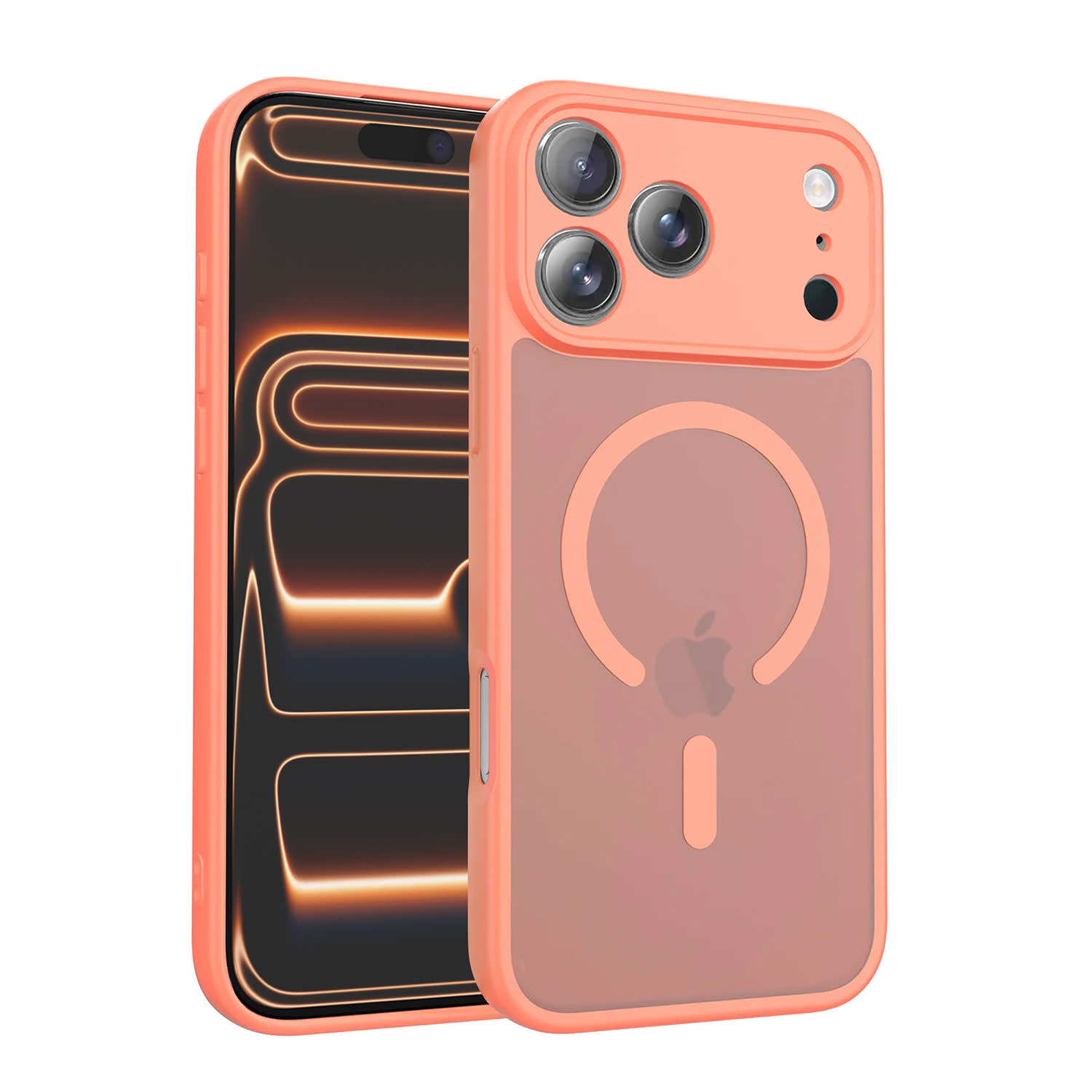 Εικόνα 3 του Sentio Θήκη Oqulus Full Cover Πορτοκαλί για iPhone 17 Pro Max