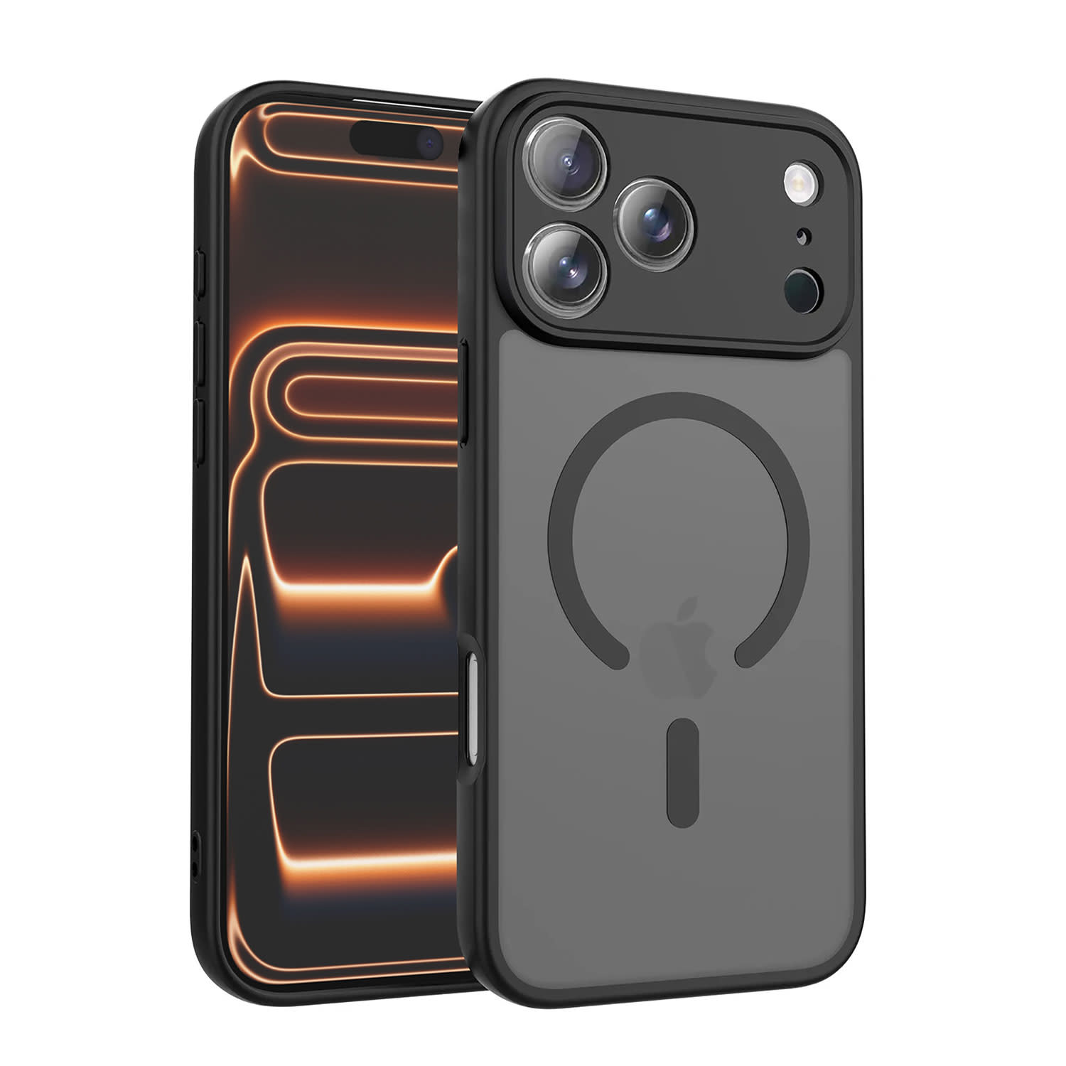 Εικόνα 3 του Sentio Θήκη Oqulus Full Cover Μαύρη για iPhone 17 Pro Max