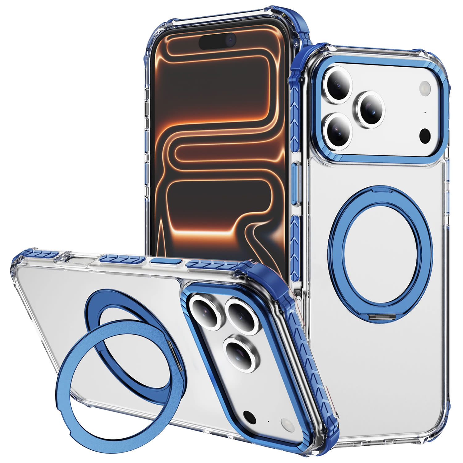 Εικόνα 3 του Sentio Θήκη Oqulus+ Μπλε για iPhone 17 Pro Max